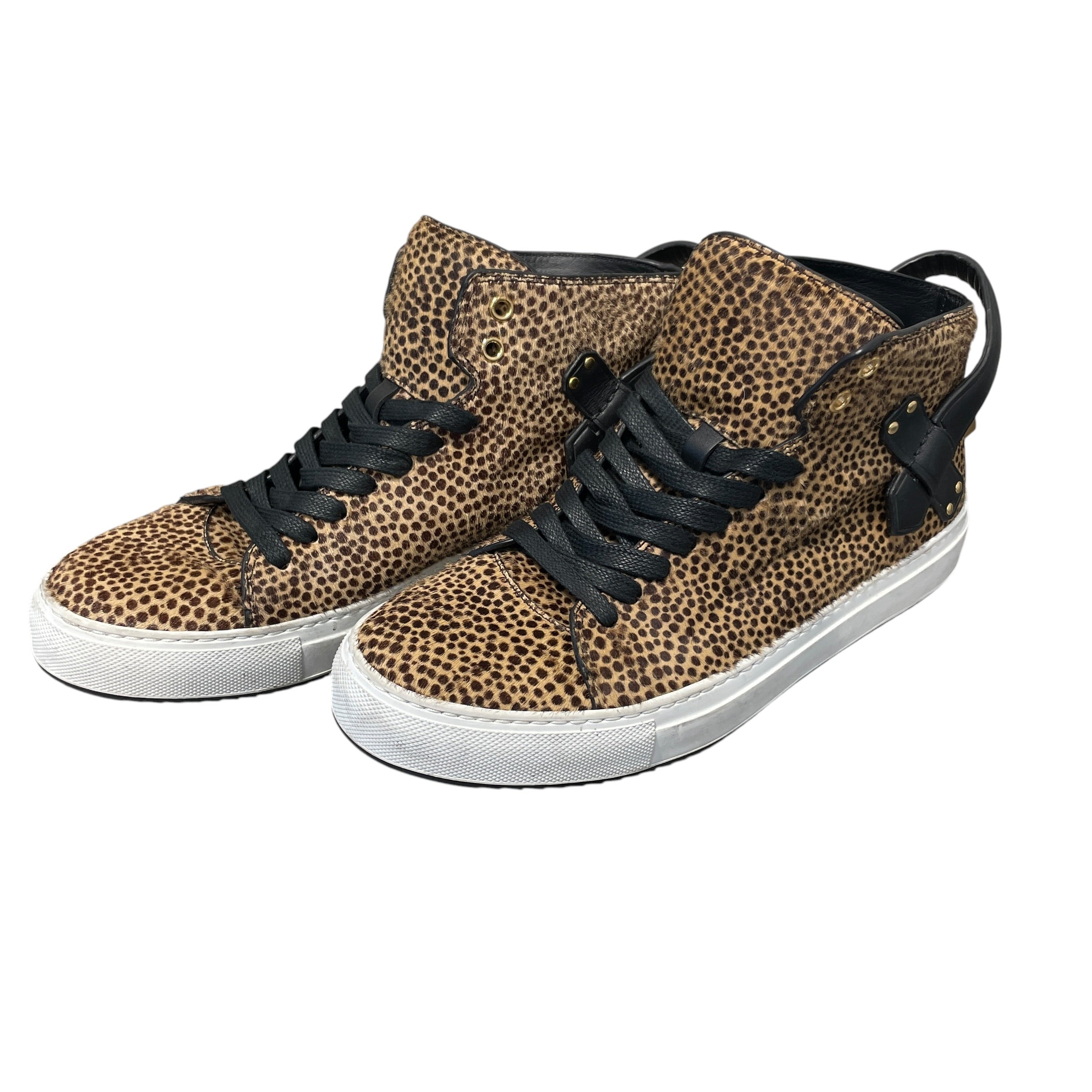 BUSCEMI/Hi-Sneakers/EU 41/Animal Pattern/Fake Fur/CML/Ponyhair 100mm view 2
