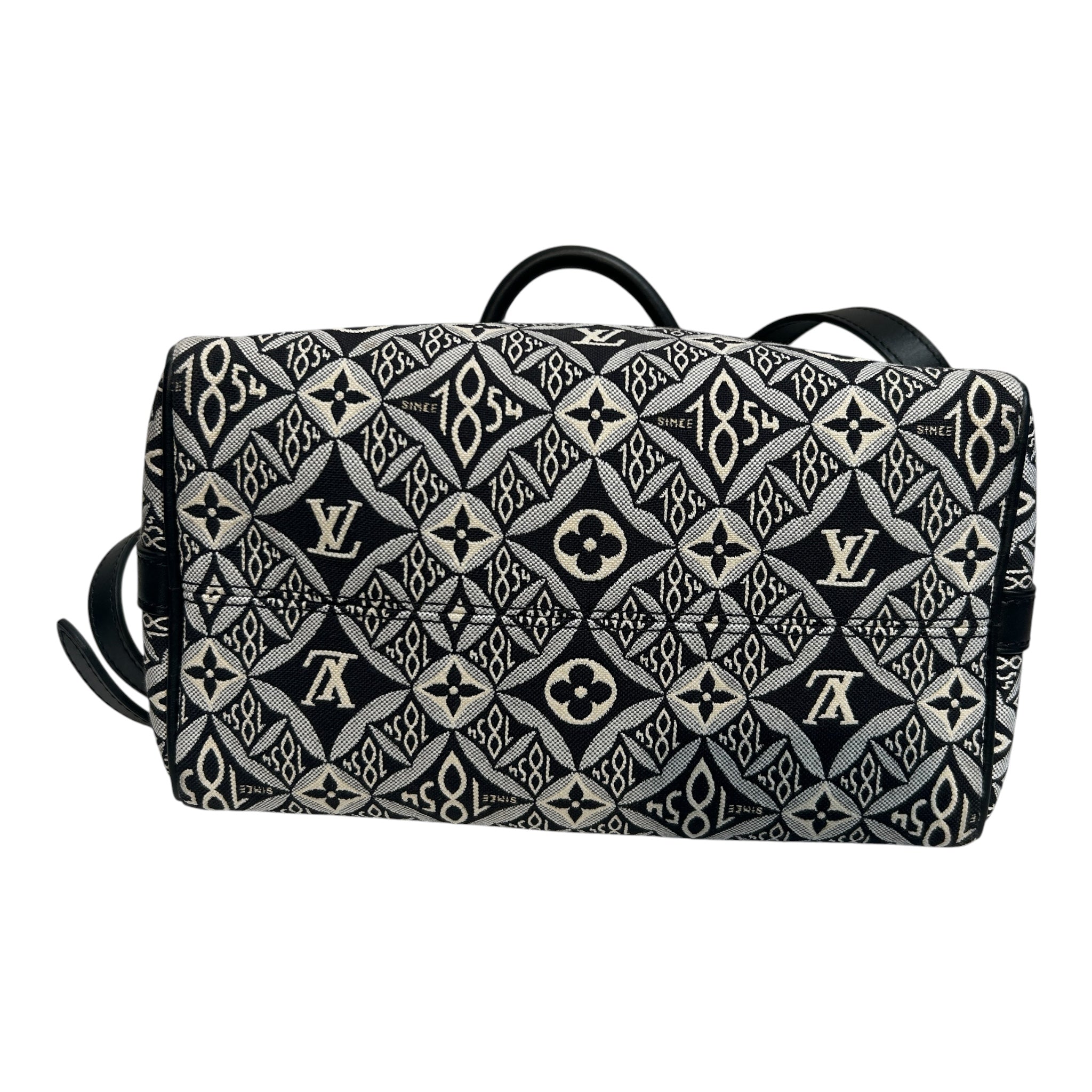 LOUIS VUITTON/Hand Bag/All Over Print/Cotton/BLK/since 1854 2021 print view 4