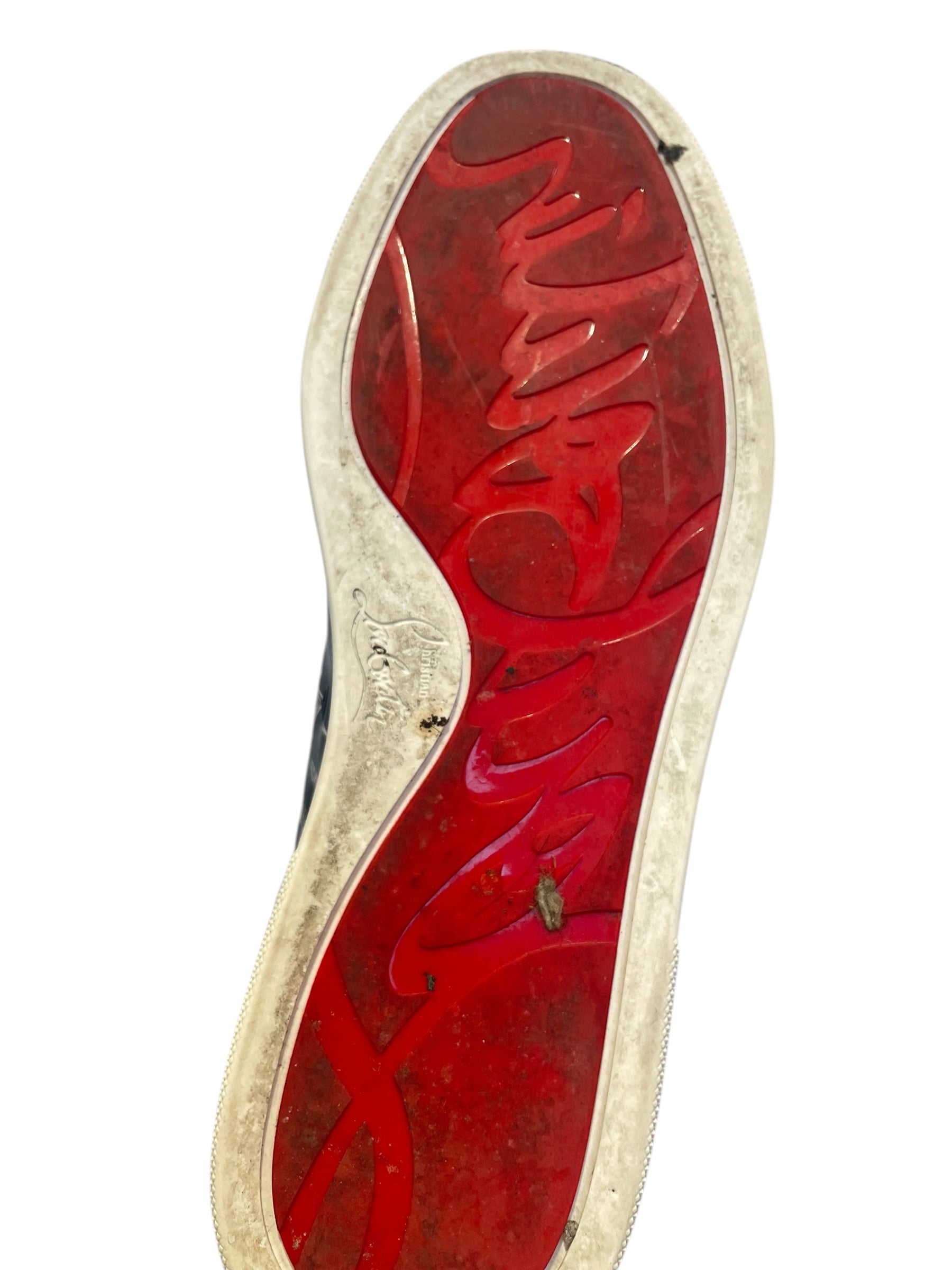 Christian Louboutin/Hi-Sneakers/EU 41.5/Leather/MLT/whi laces/comic book/zebraoutl view 5