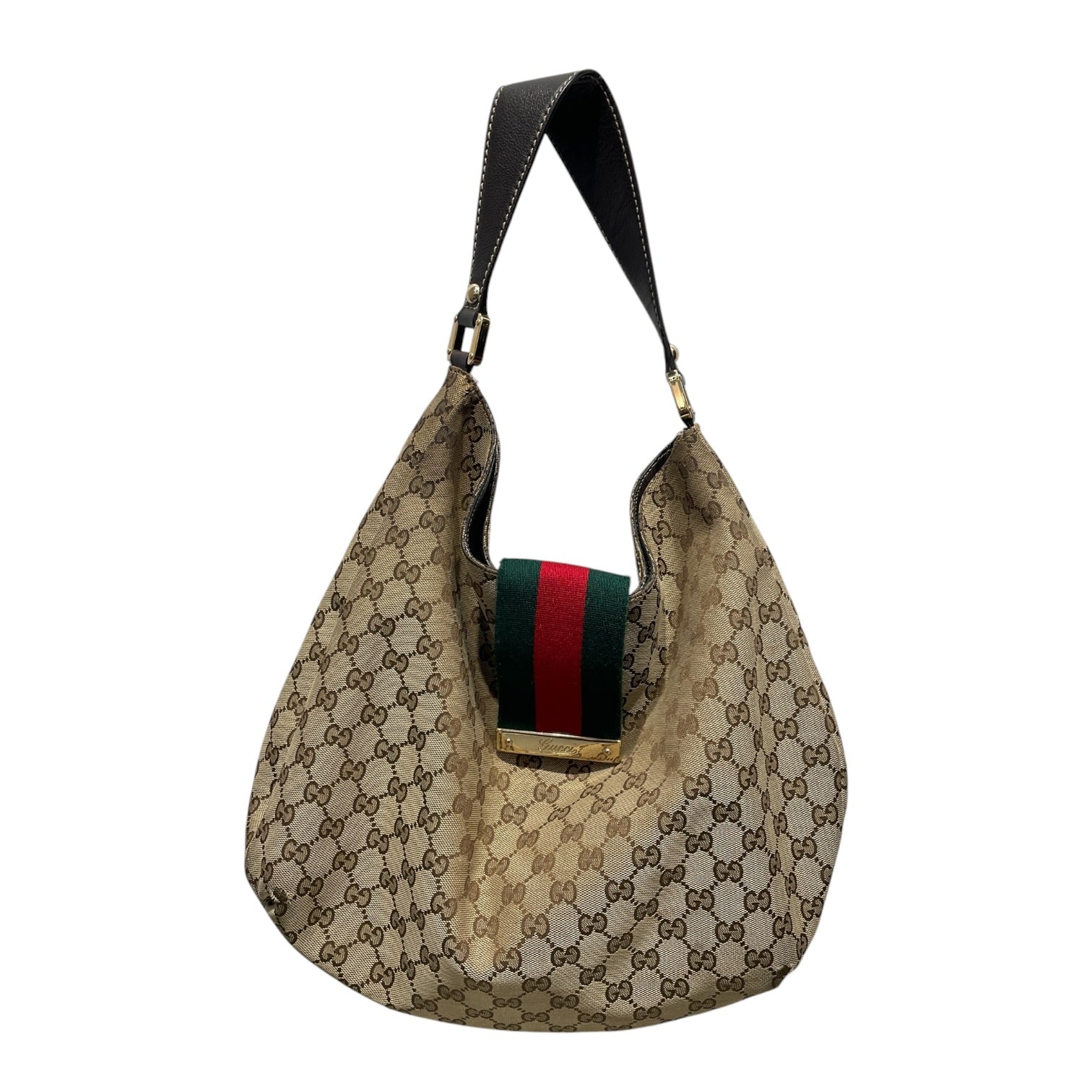 GUCCI/Hand Bag/Monogram/CML/EBONY GG view 2