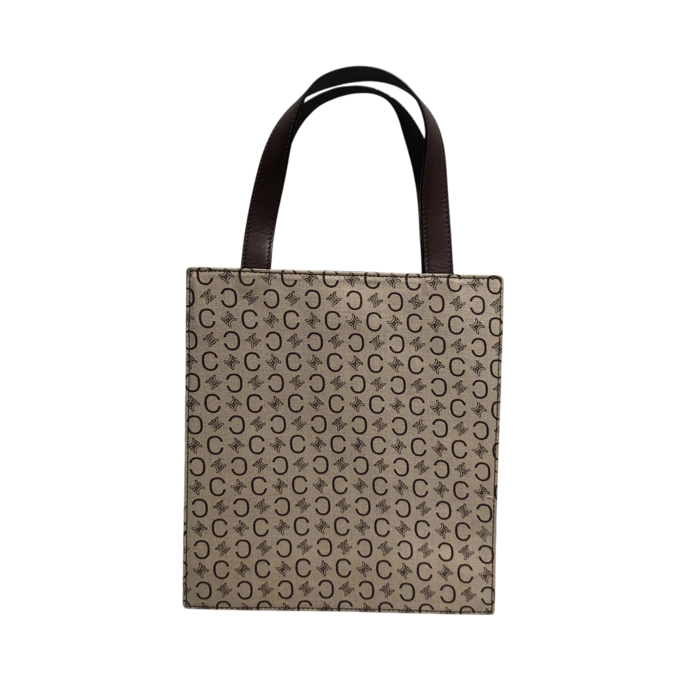 CELINE/Hand Bag/All Over Print/Cotton/BEG/Monogram Small Tote view 2