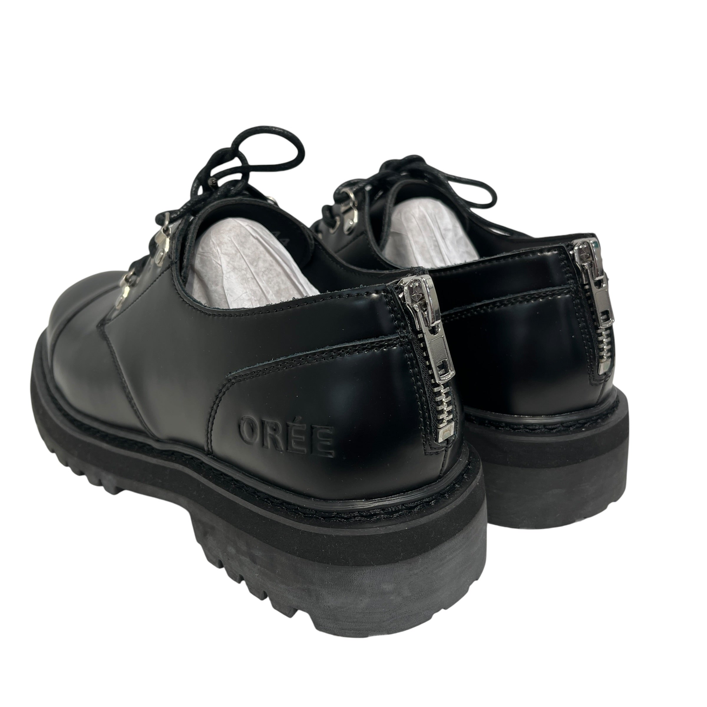OREE/Loafers/EU 44/Leather/BLK/LACE UP DERBY 041089 view 2