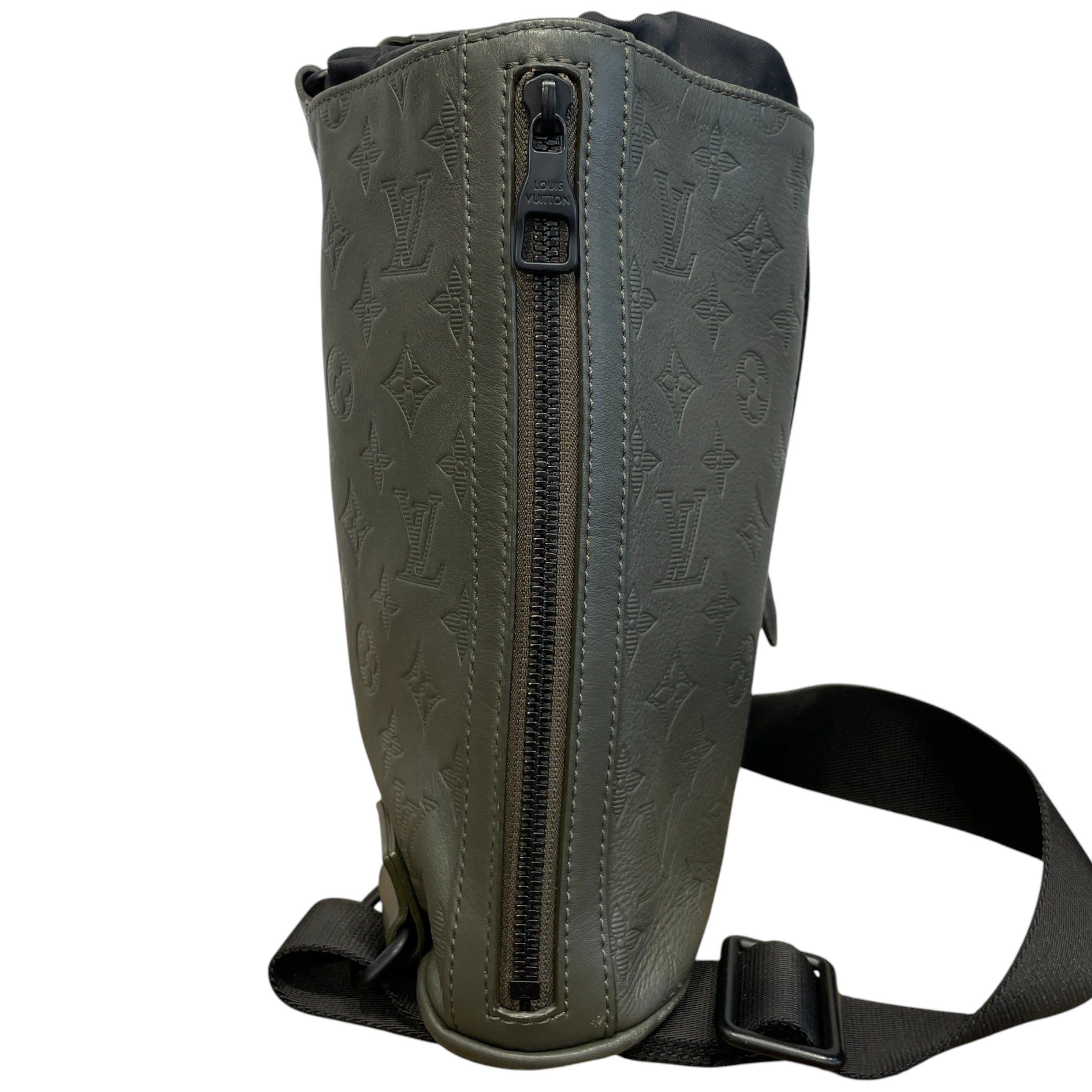 LOUIS VUITTON/Cross Body Bag/Monogram/Leather/KHK/LOUIS VUITTON CHALK SLING BAG view 5