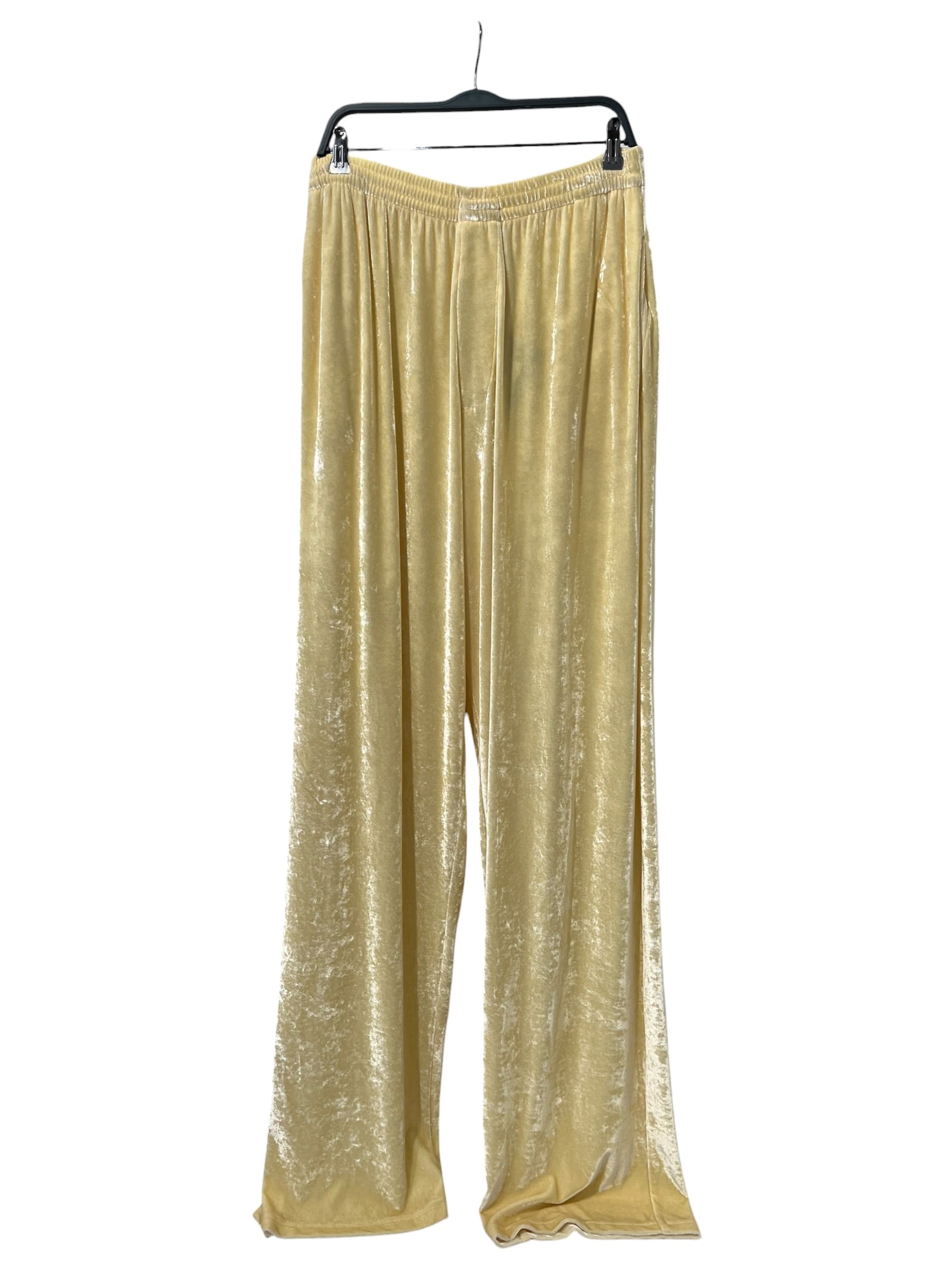 BALENCIAGA/Bottoms/M/Velour/YEL/BB PARIS ICON PANTS BNWT view 2