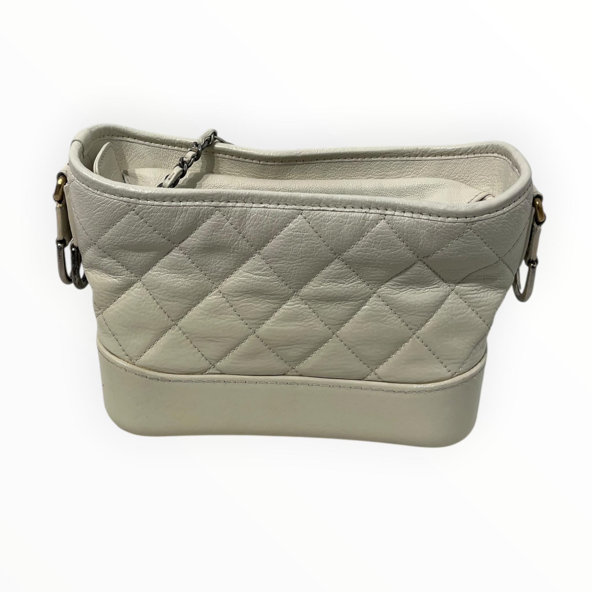 CHANEL/Bag/Leather/WHT/GABRIELLE SMALL HOBO view 2