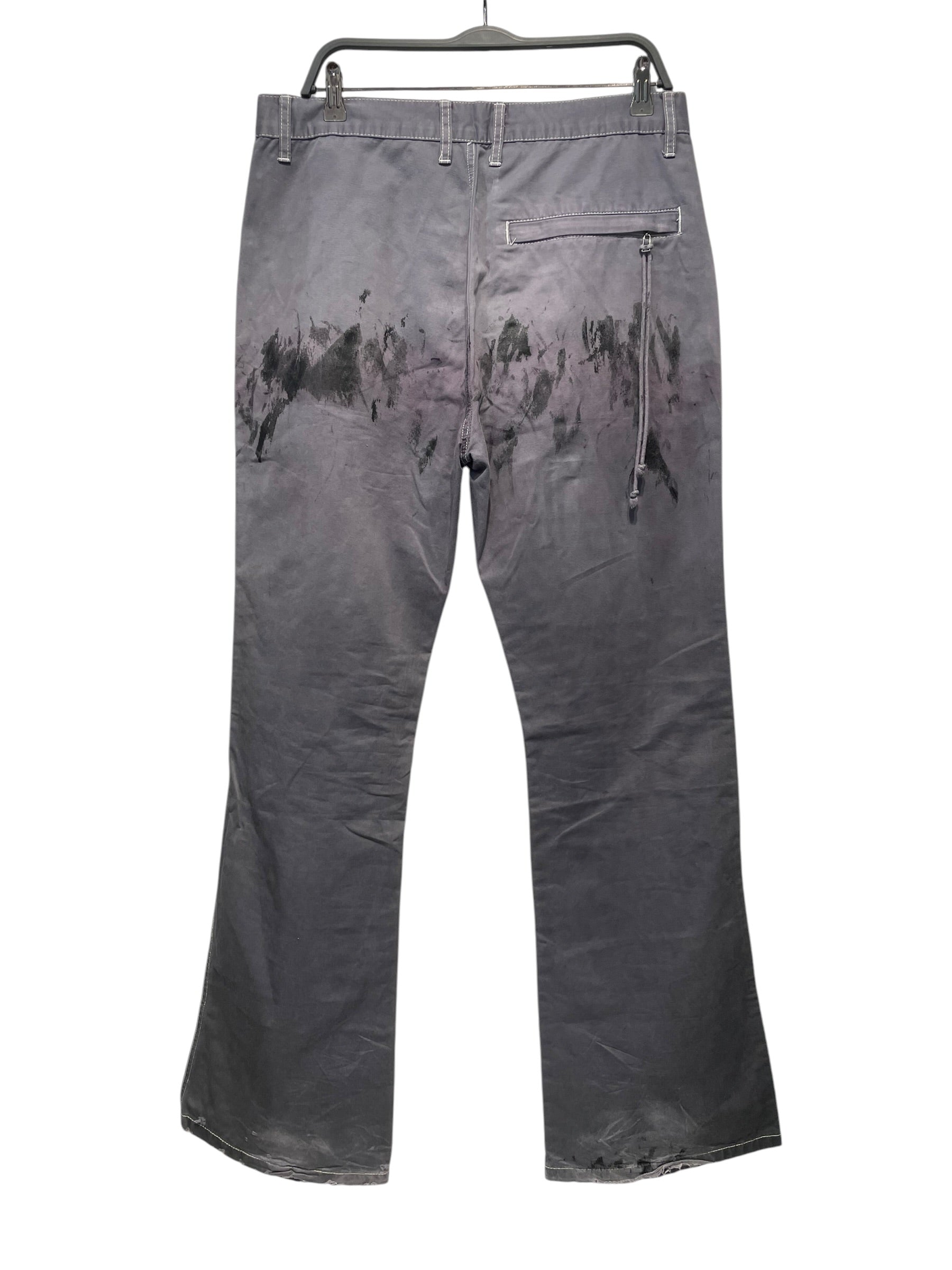 SOMAR/Pants/34/Cotton/IDG/G74 TASSEL TROUSERS view 2