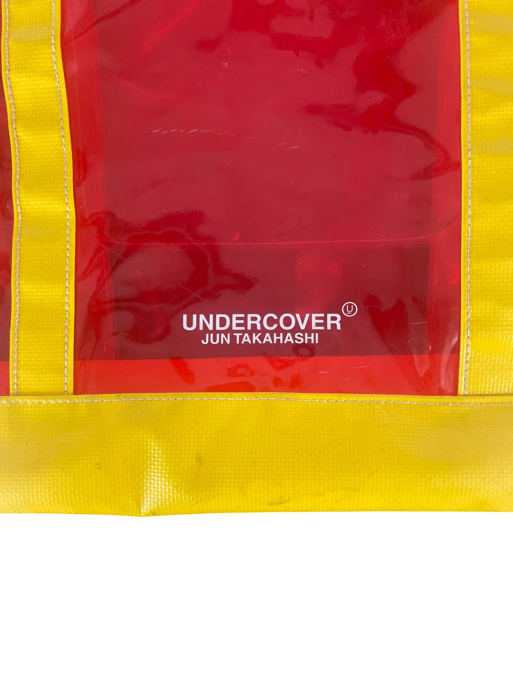 UNDERCOVER/Tote Bag/RED/RED VINYL TOTE view 5