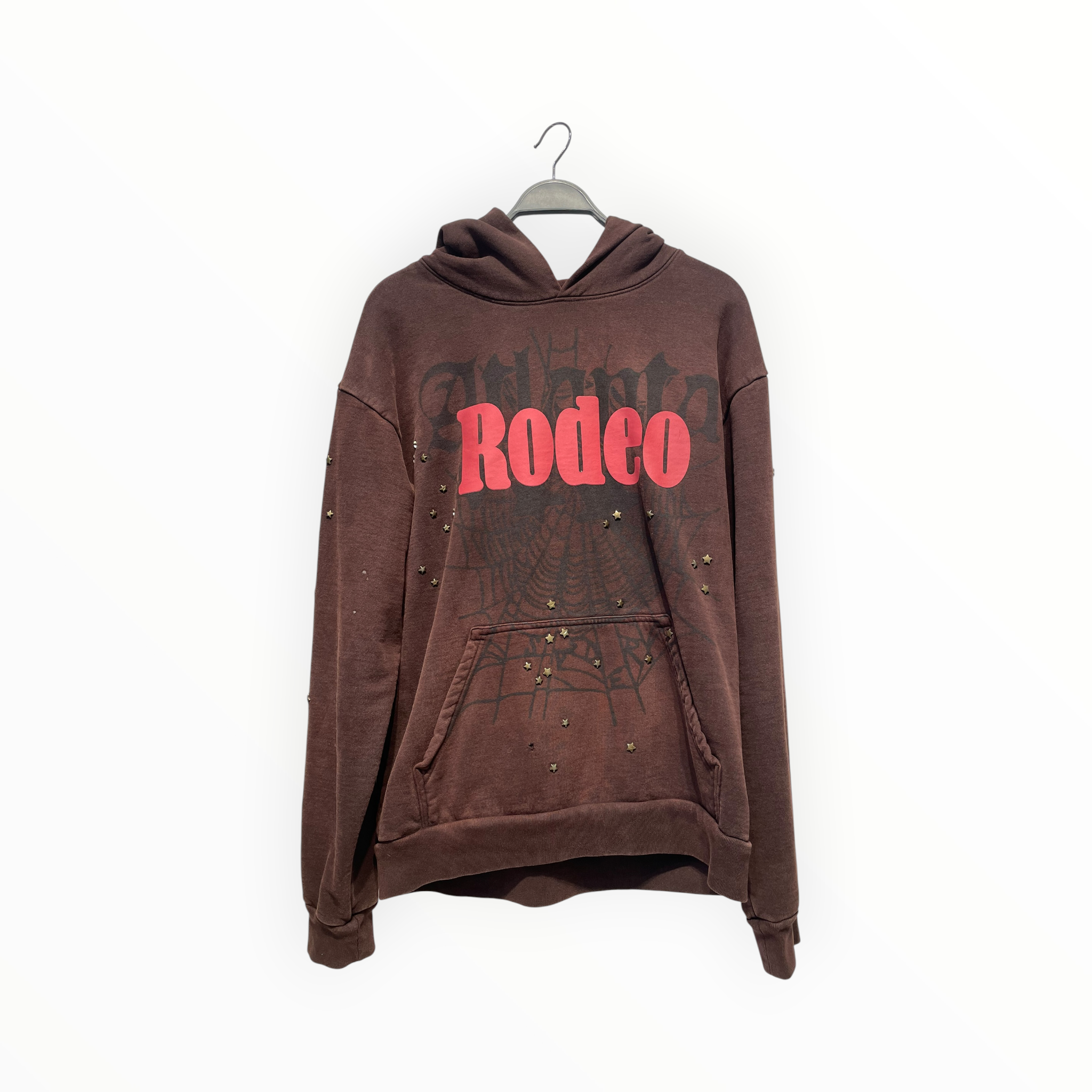 Sp5der/Hoodie/L/Cotton/BRW/Oversize/RODEO COLLAB view 1
