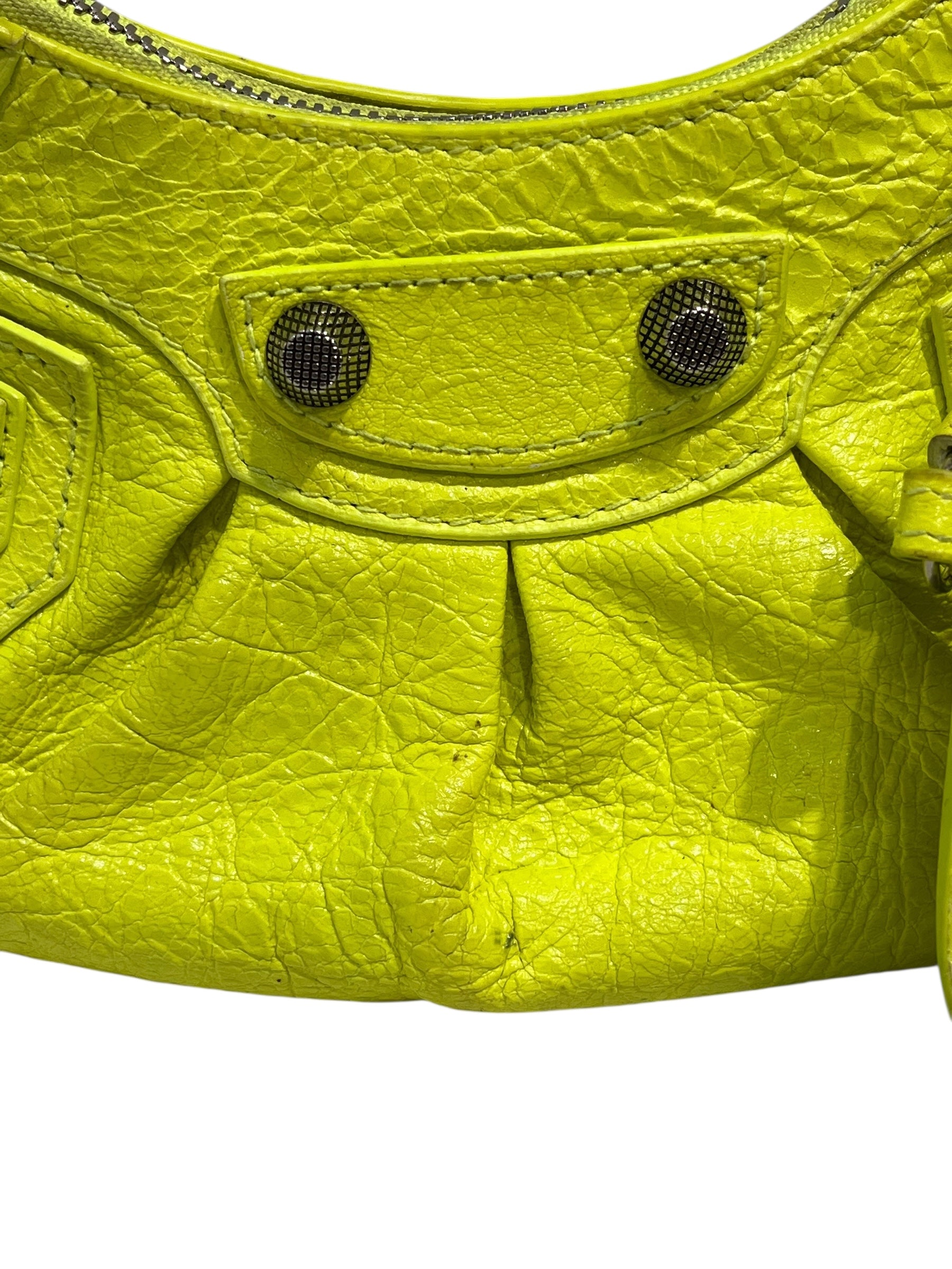 BALENCIAGA/Bag/Leather/YEL/LECAGOLENEON view 7