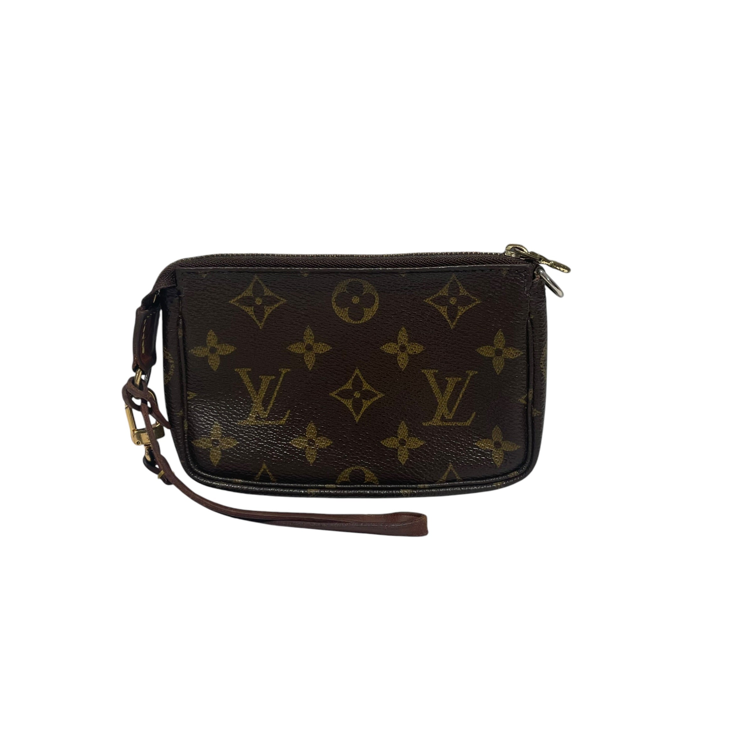 LOUIS VUITTON/Pouch/Monogram/Leather/BRW/Vanity Cosmetic Pouch view 1