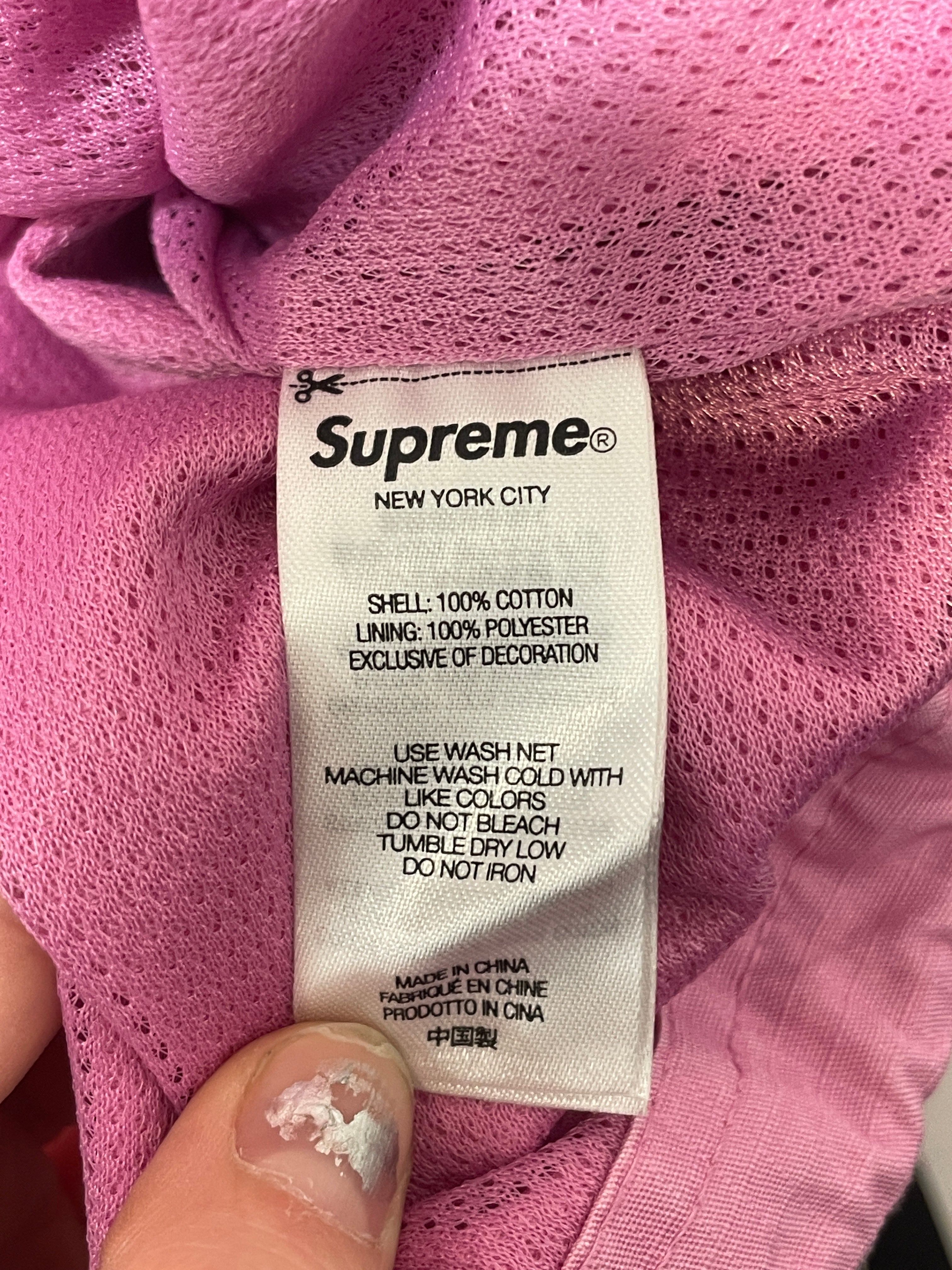 Supreme/UMBRO/Windbreaker/XL/Nylon/PNK/Graphic/Ripstop Track Jacket view 4