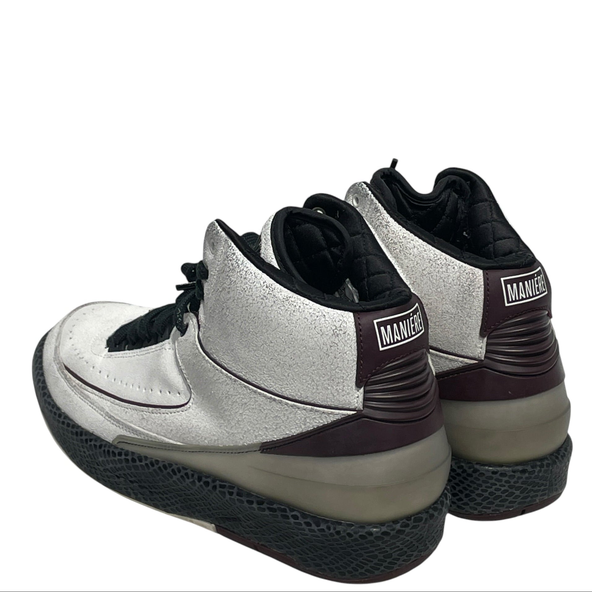 NIKE/A MA MANIERE X AIR JORDAN 2 RETRO SP/Hi-Sneakers/US 10/WHT/U-Tip/DO7216-100 view 2