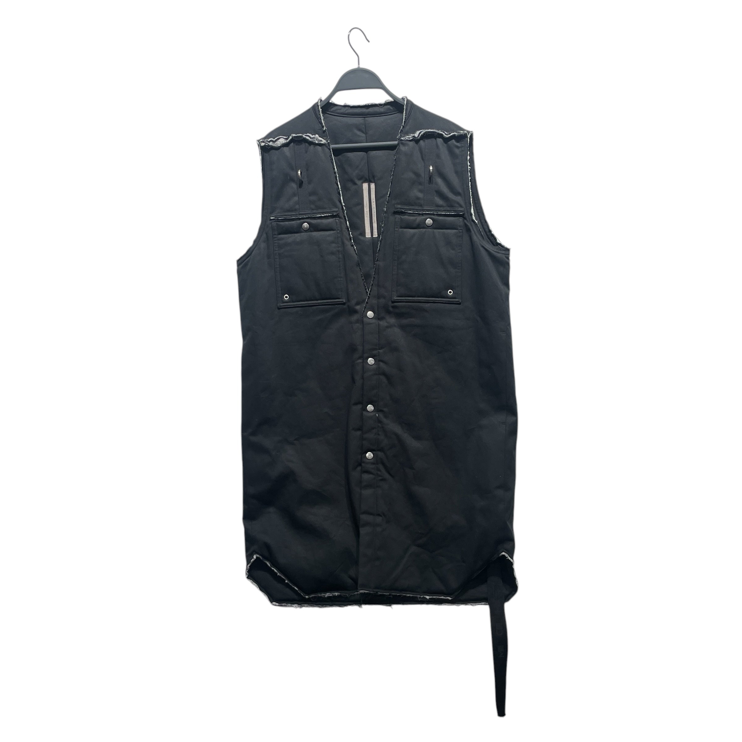 Rick Owens/Puffer Jkt/L/Cotton/BLK/ view 1