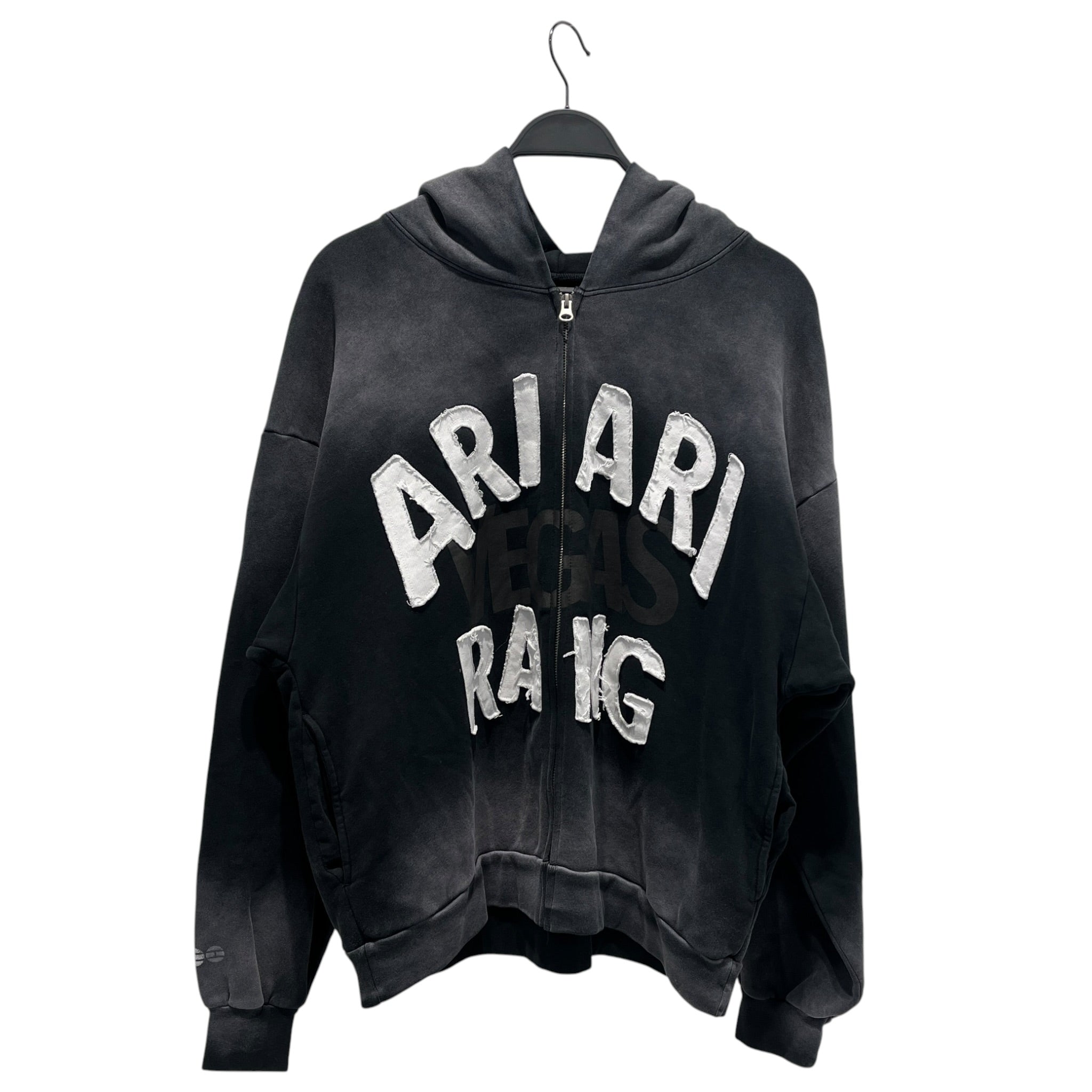 BTS/Zip Up Hoodie/M/Cotton/BLK/BTS VEGAS ARI ARI ANG view 1