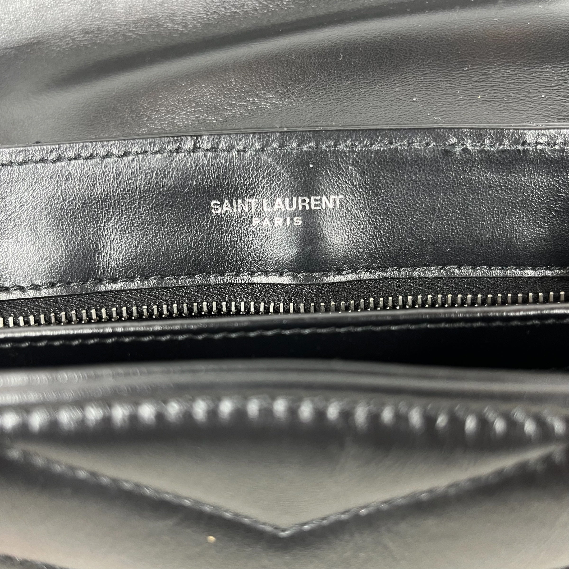 SAINT LAURENT/Cross Body Bag/Leather/BLK/GUE678401-0923 view 5