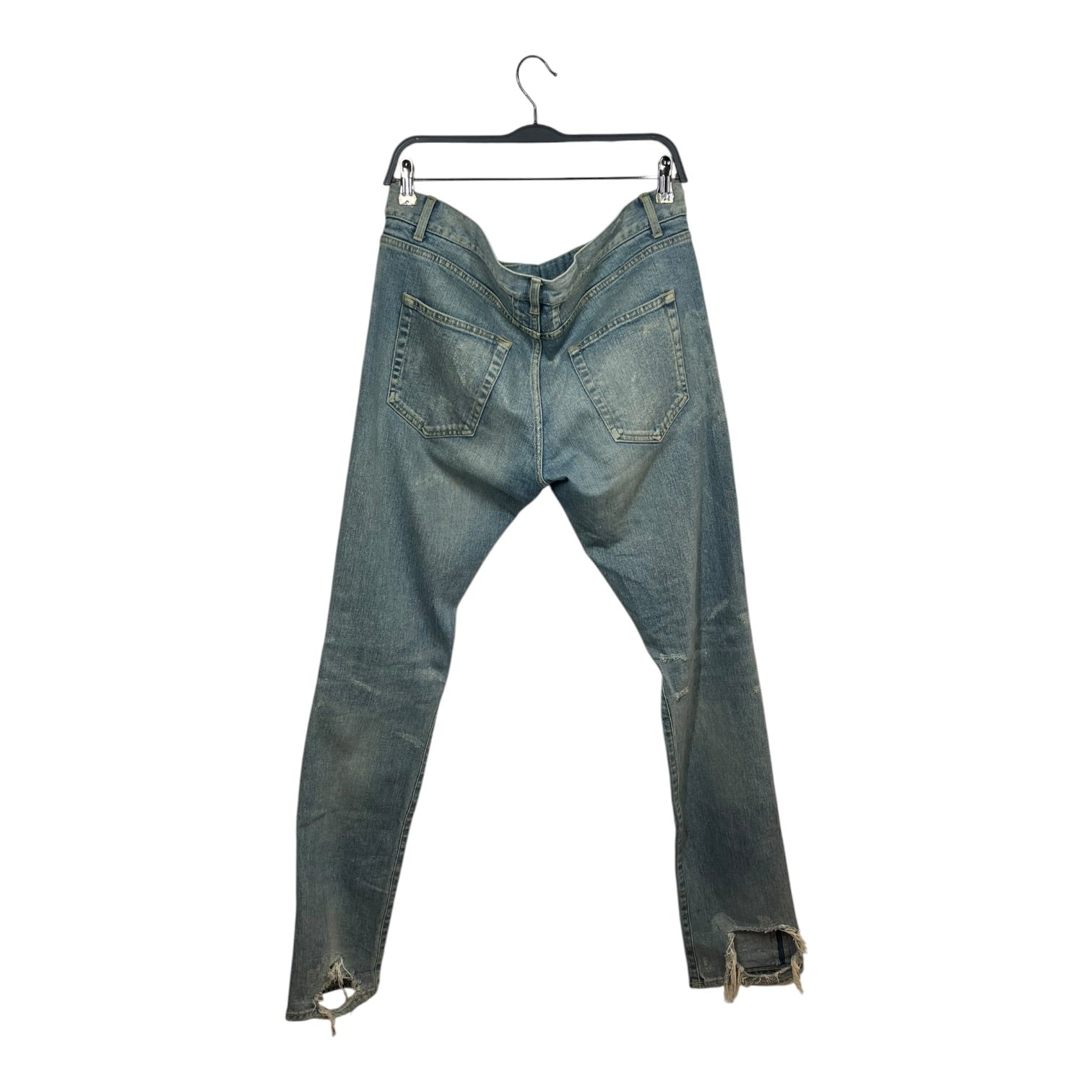 SAINT LAURENT/Skinny Pants/33/Denim/BLU/D02 CRASH view 2