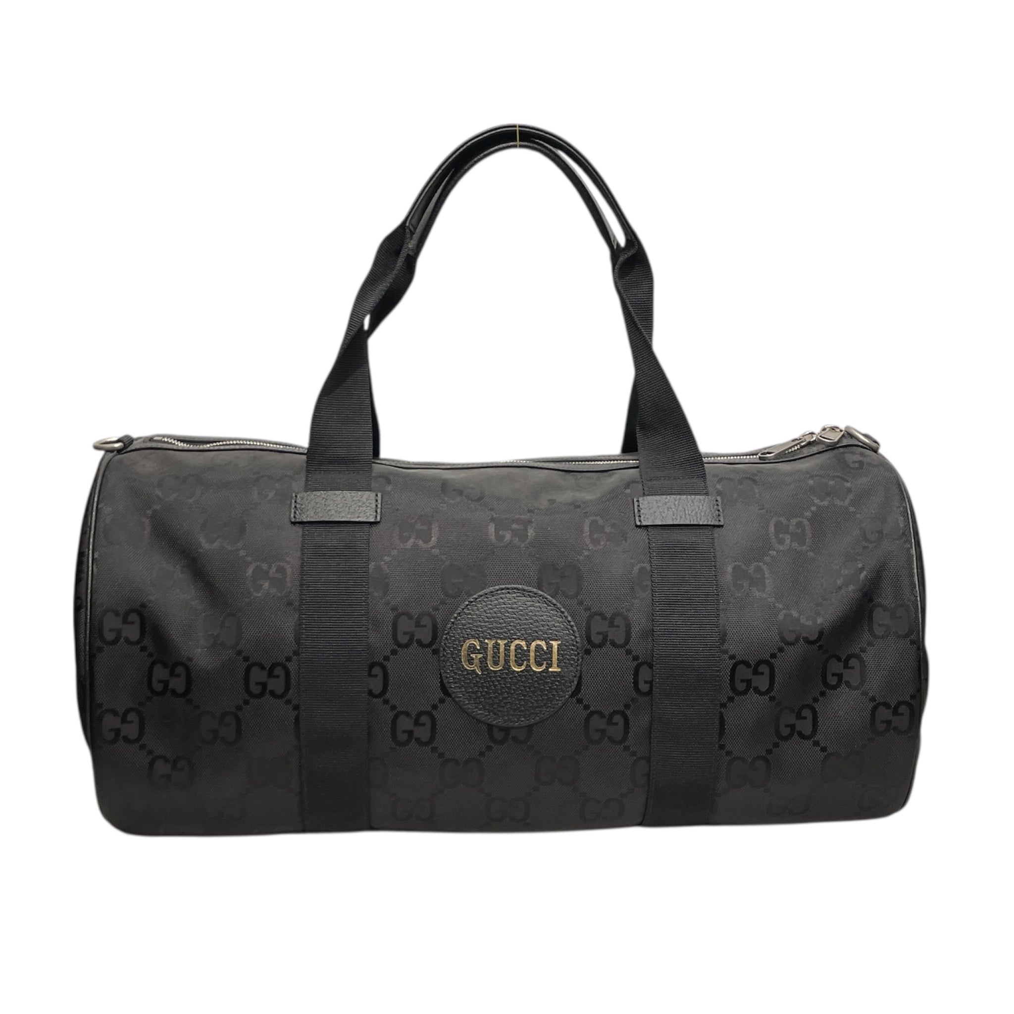 GUCCI/Luggage/Monogram/Polyester/BLK/MONO ZIP DUFFEL view 1