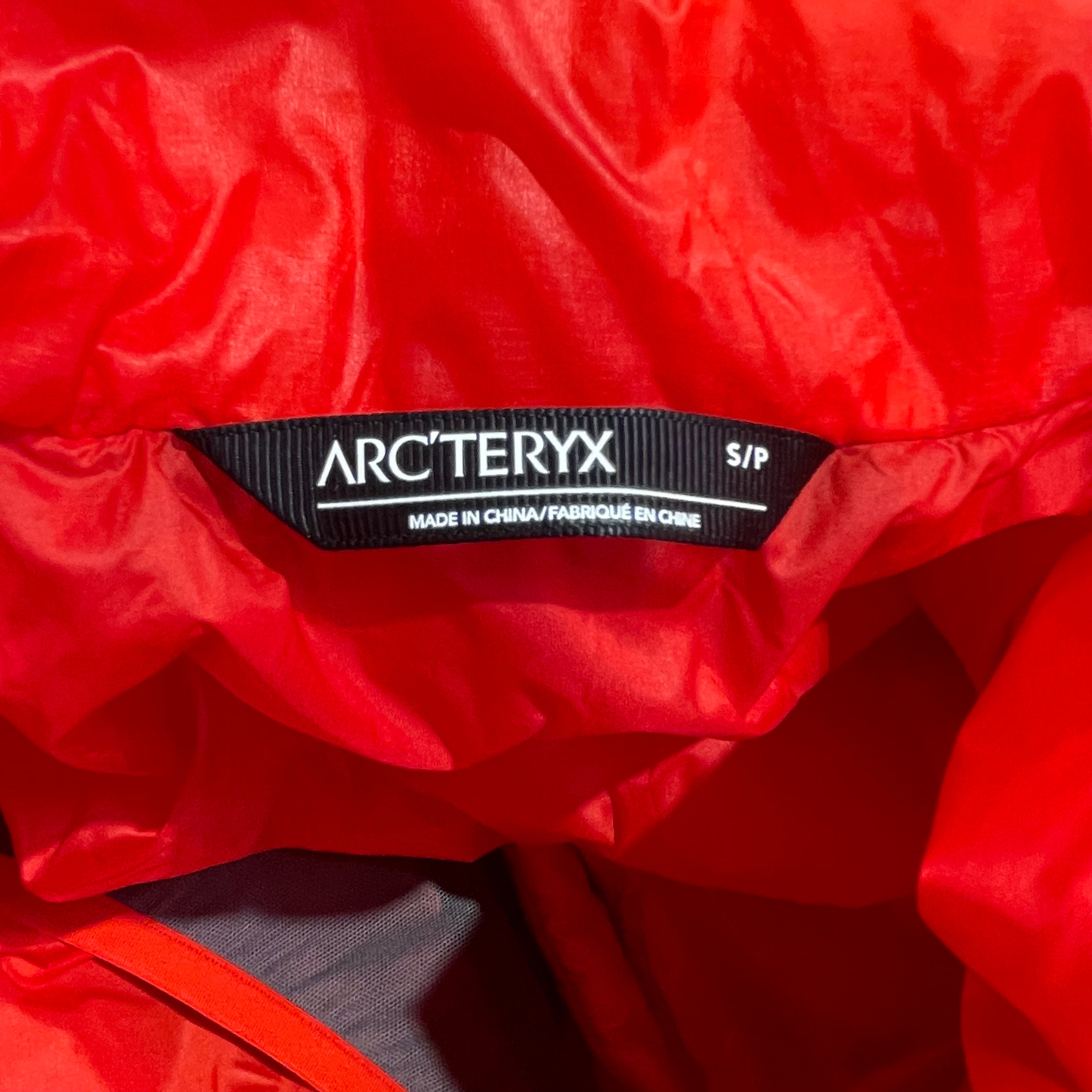 ARC'TERYX/Puffer Jkt/S/Polyester/ORN/INSULATED view 3