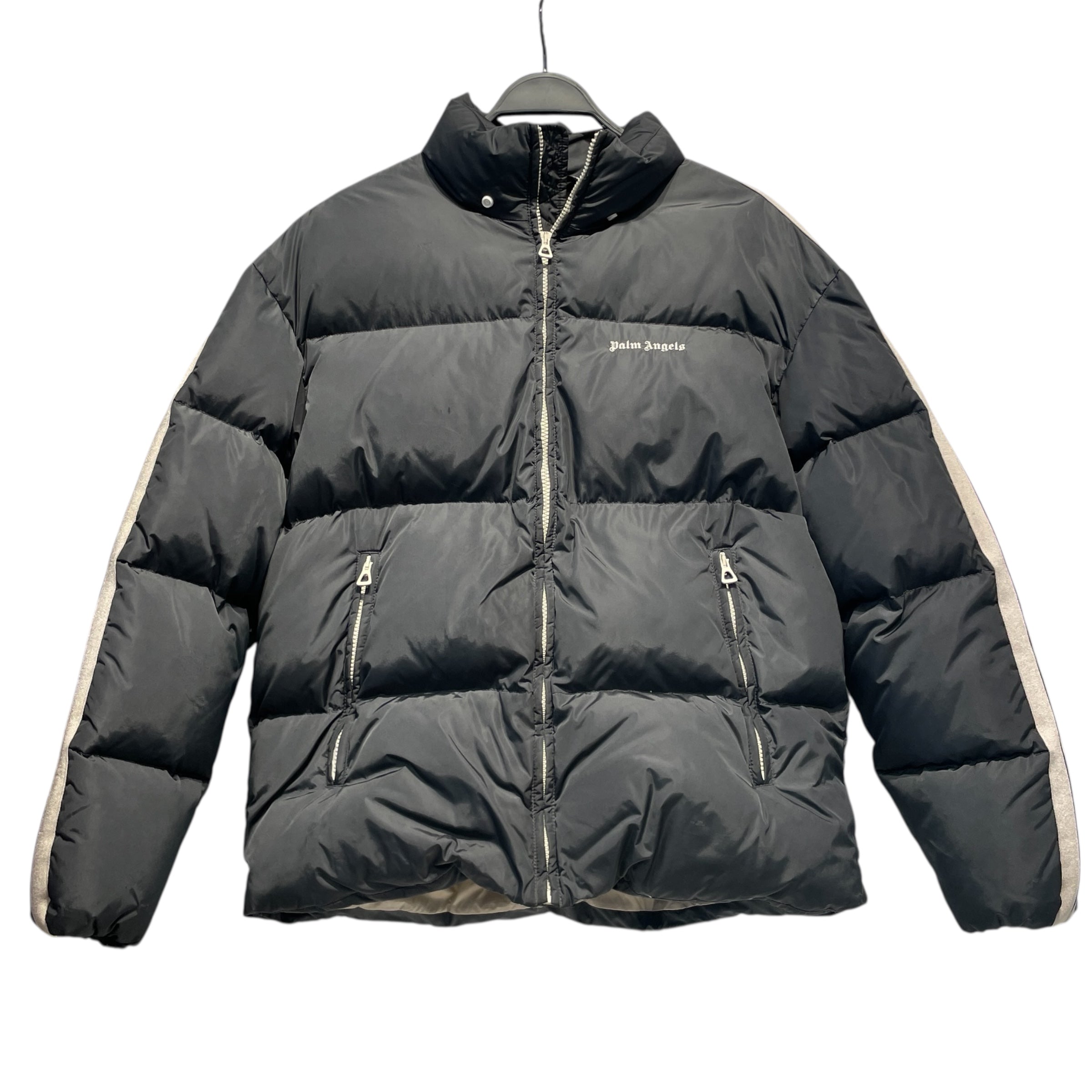 Palm Angels/Puffer Jkt/S/GRY/ view 1