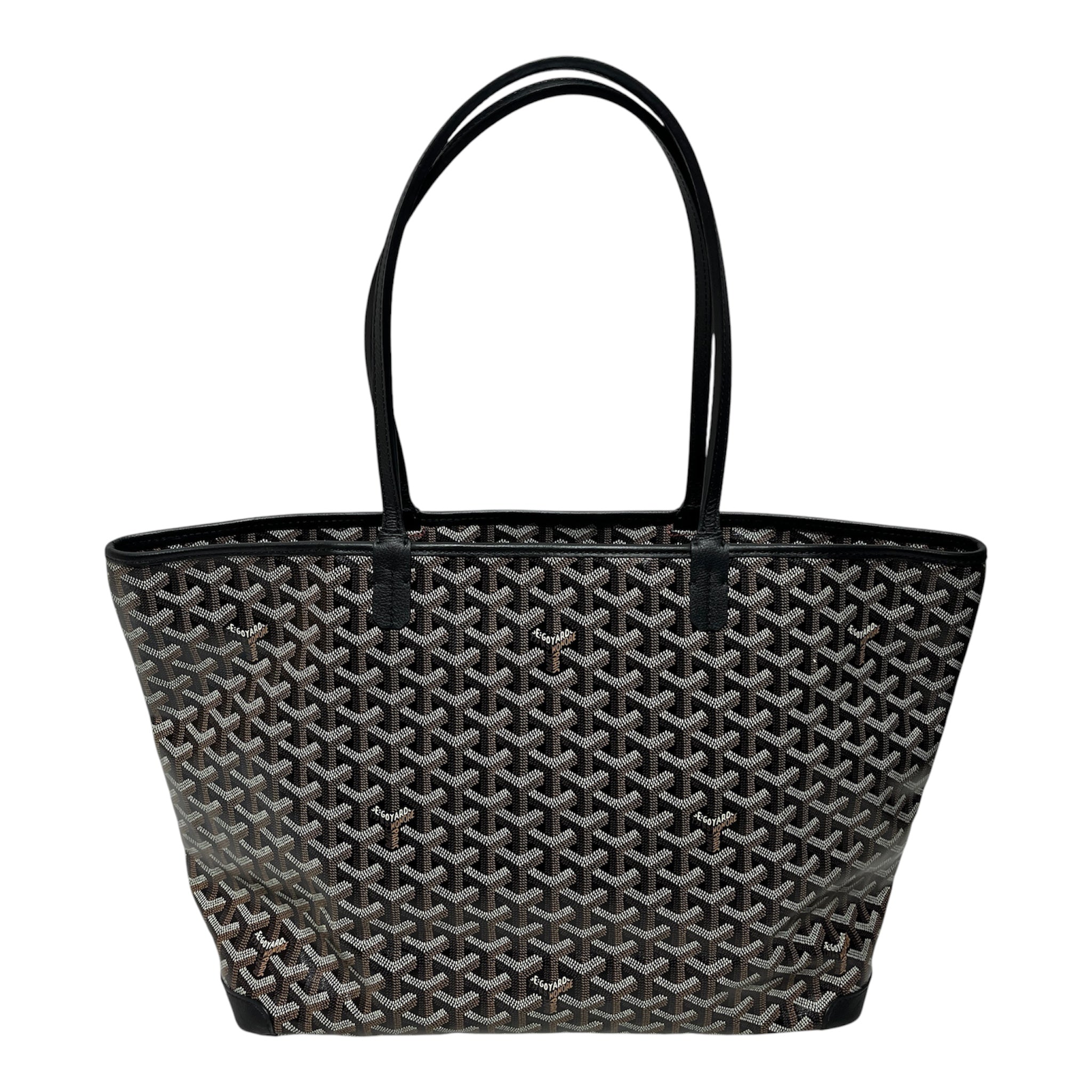 GOYARD/Tote Bag/All Over Print/Cotton/BLK/GOYARDINE ISABELLA view 2