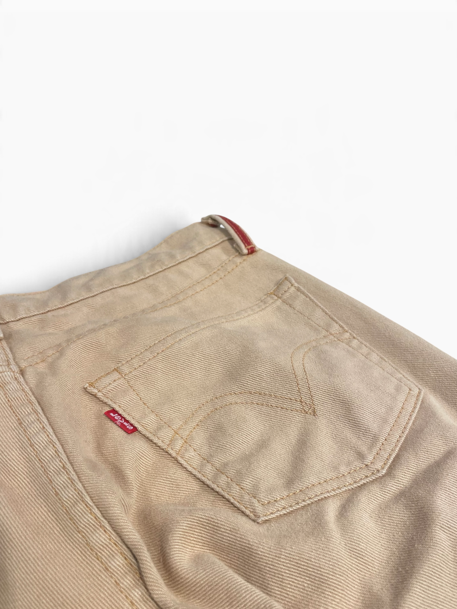eYe COMME des GARCONS JUNYA WATANABE MAN/Levi's/Skinny Pants/S/Denim/KHK/ view 5