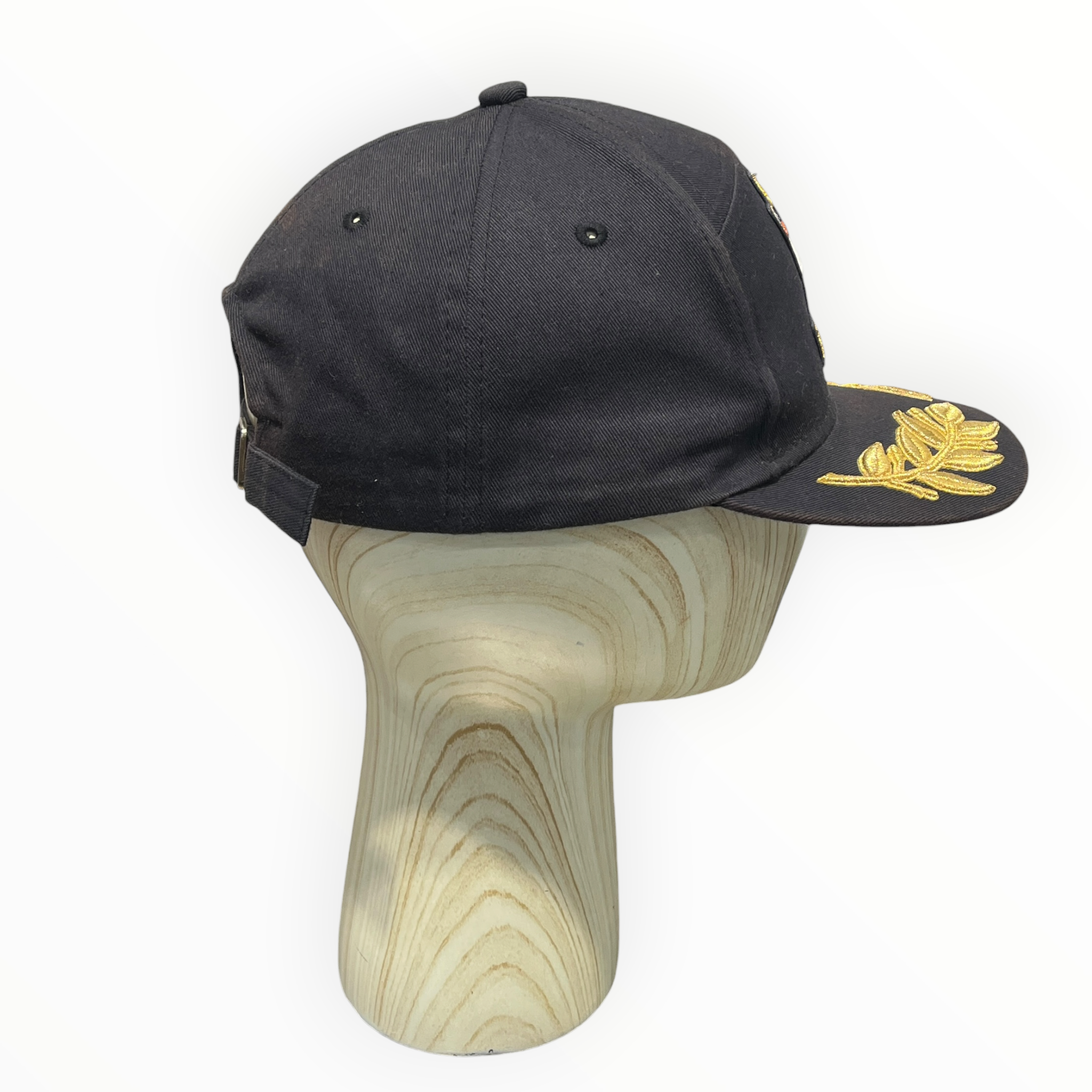 CASABLANCA/Classic Hat/OS/Graphic/Cotton/BLK/M's/PAR AVION LAUREL CAP view 2