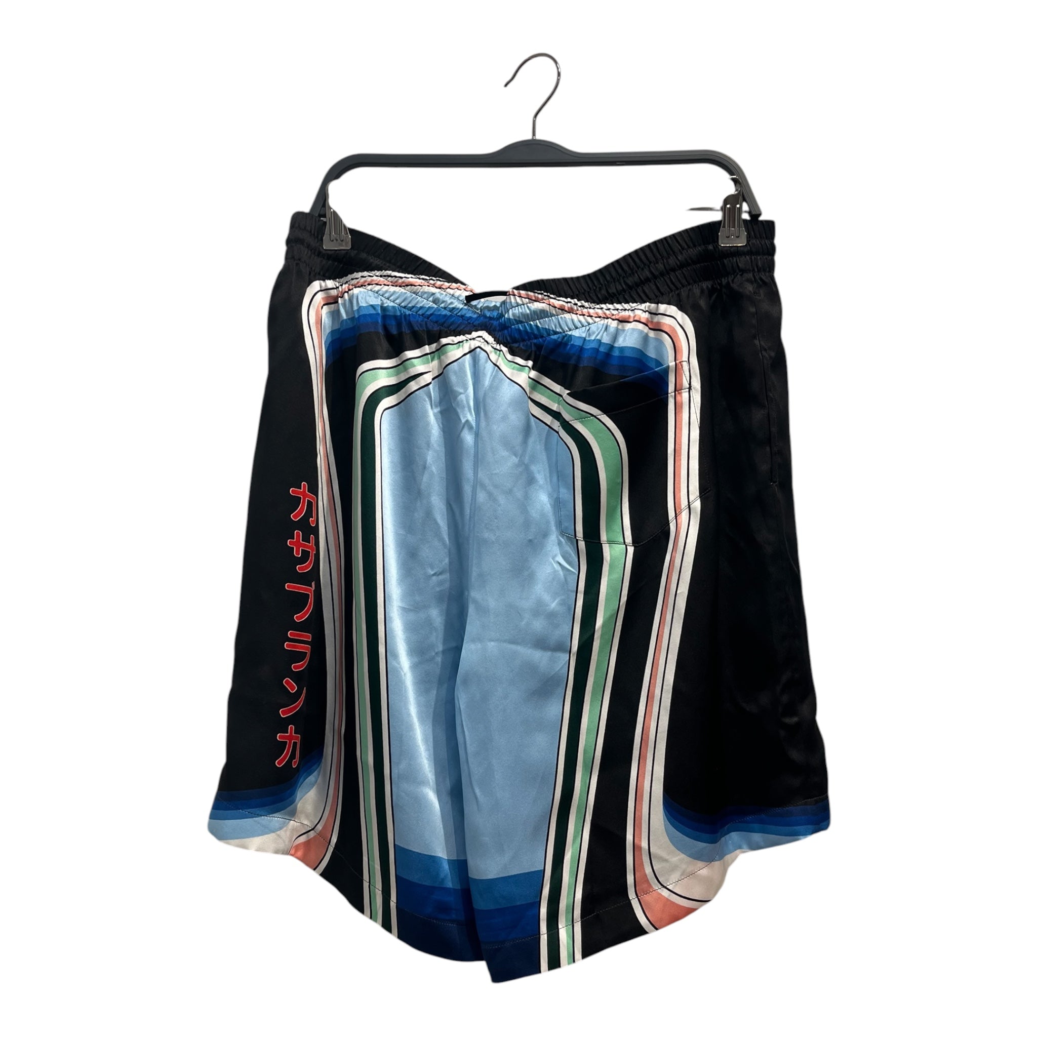 CASABLANCA/Shorts/XXL/Silk/BLK/RAINOW CROTCH view 2