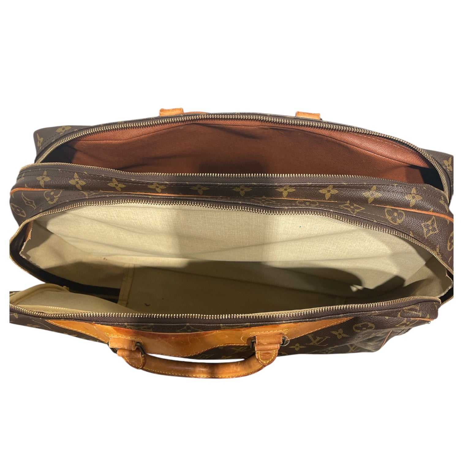 LOUIS VUITTON/Luggage/Leather/BRW/Monogram Alize 24 Heures view 4