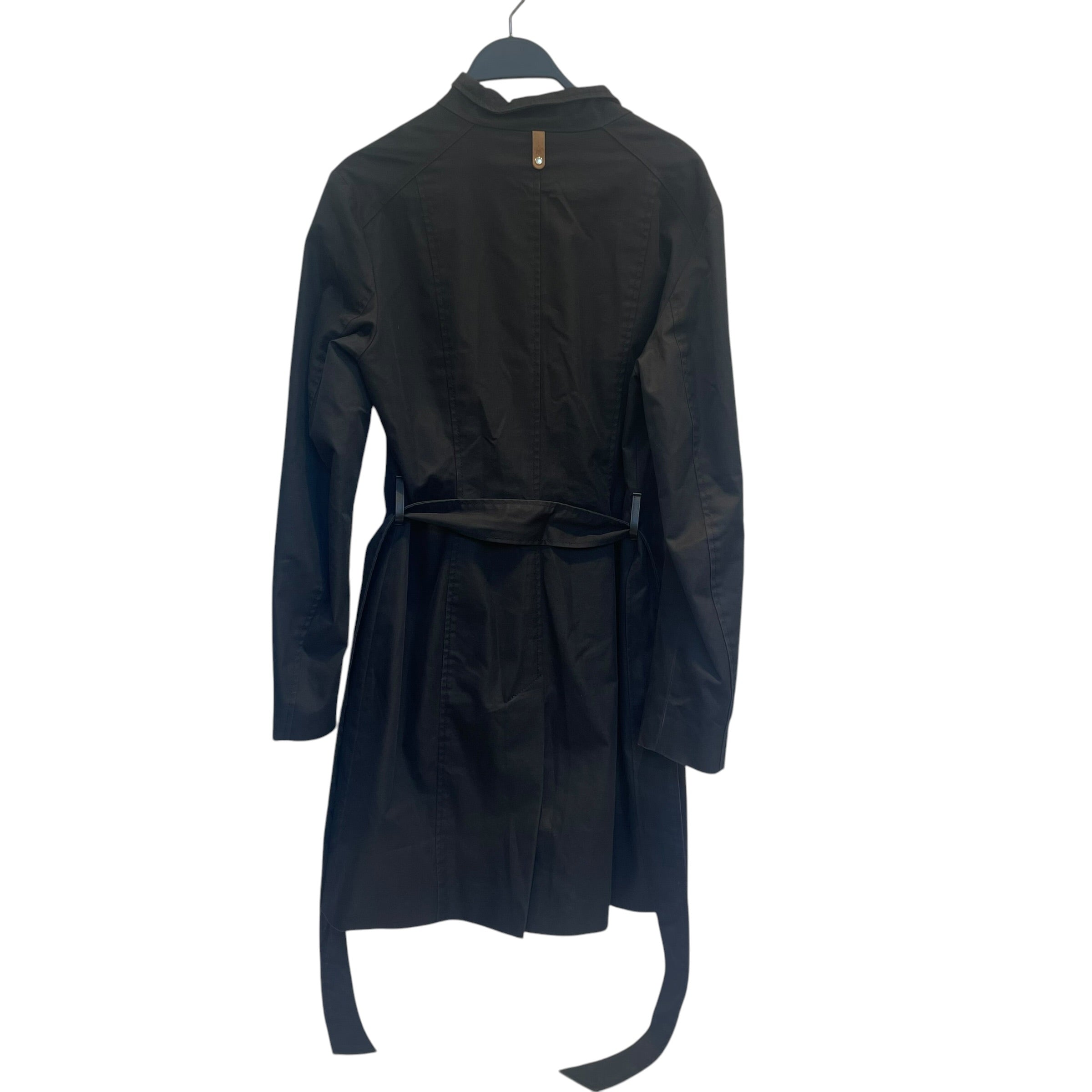 MACKAGE/Trench Coat/S/Nylon/BLK/BELT TIE/ARM/POCKET ZIP/125159 view 2