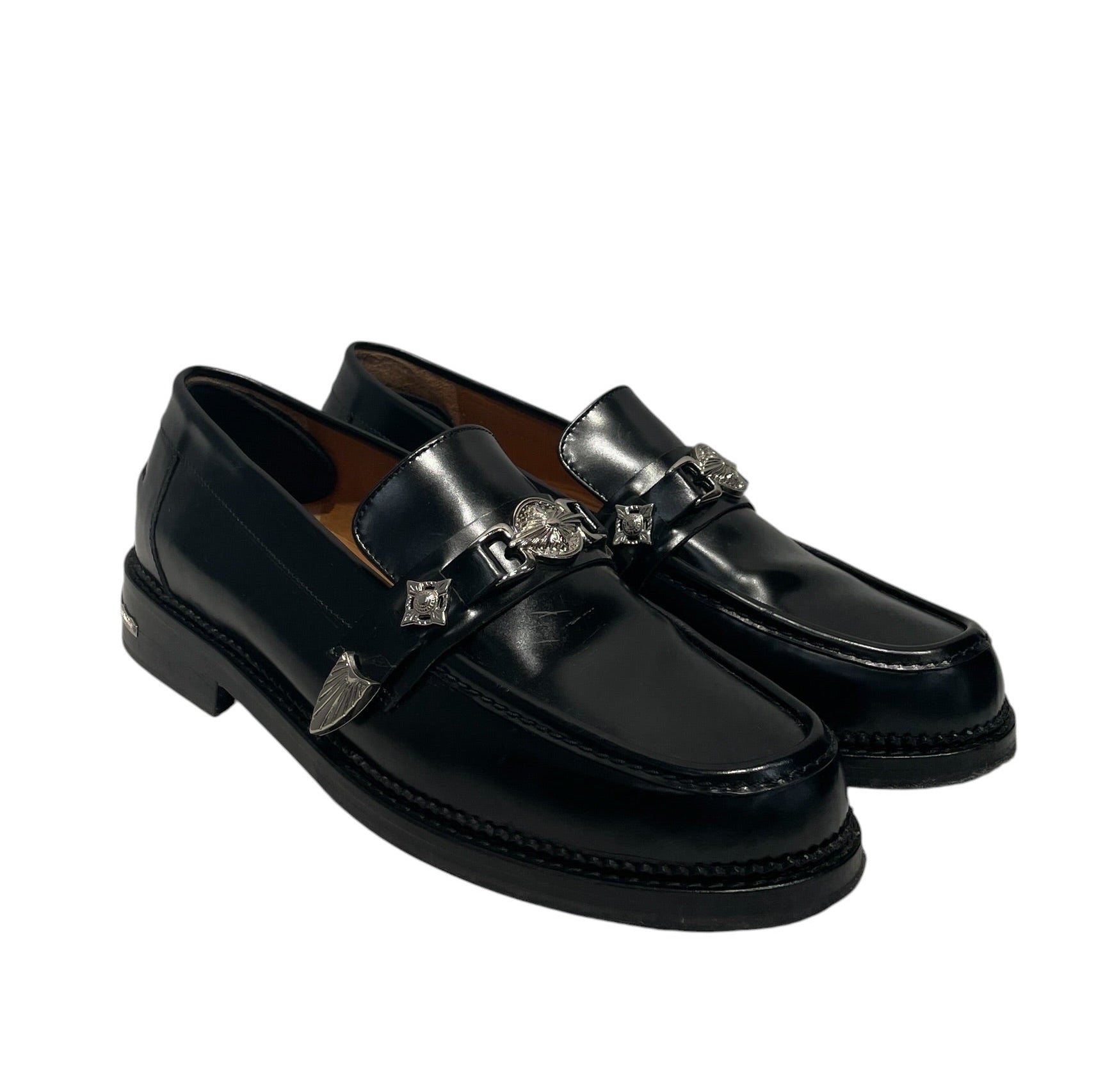 TOGA VIRILIS TOGA ARCHIVES/Loafers/US 9/Leather/BLK/TOGA VIRILIS LOAFERS view 1