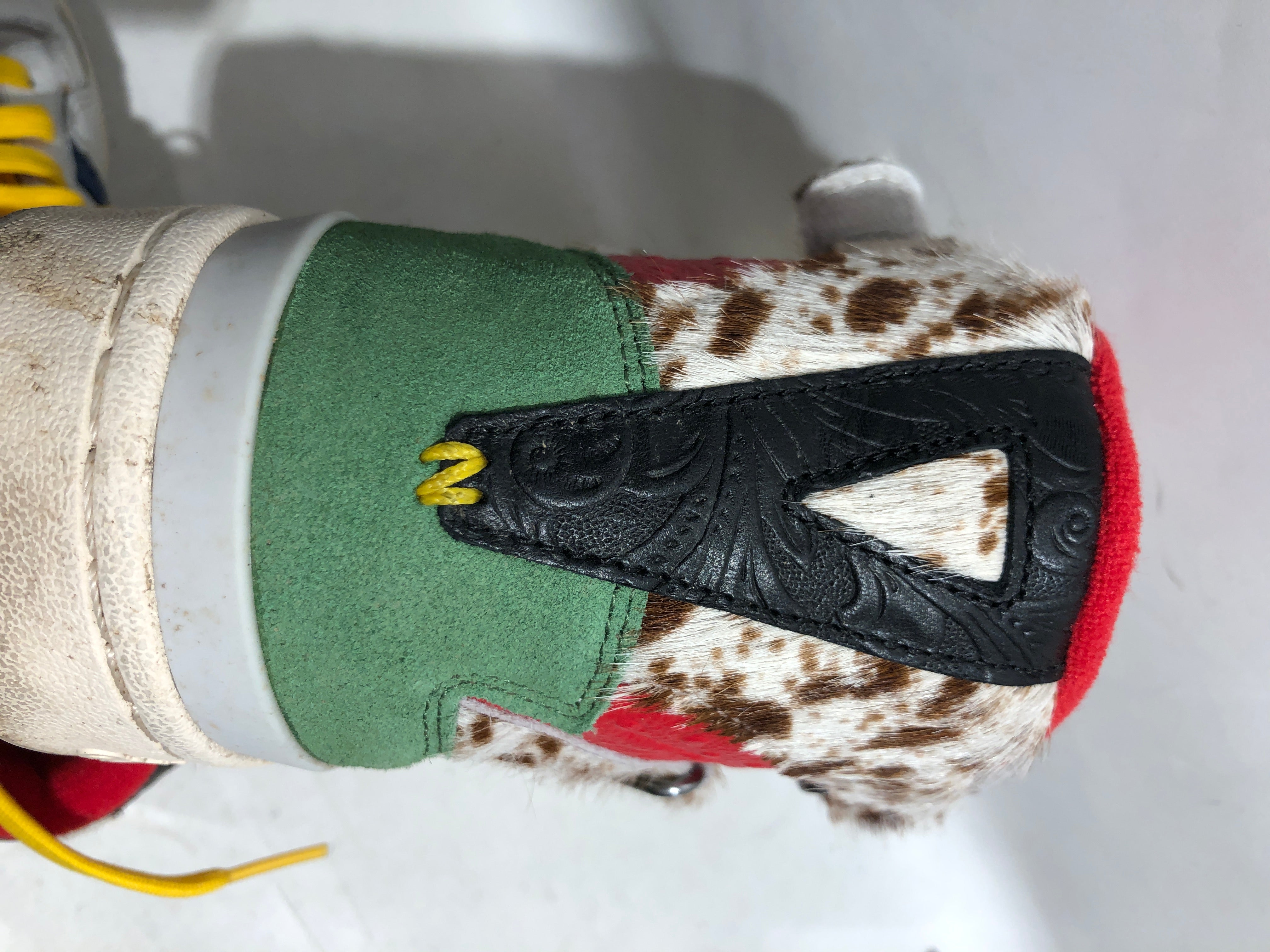 adidas/Hi-Sneakers/US 7/Animal Pattern/Leather/WHT/TULIE YAITO FORUM 84 view 4