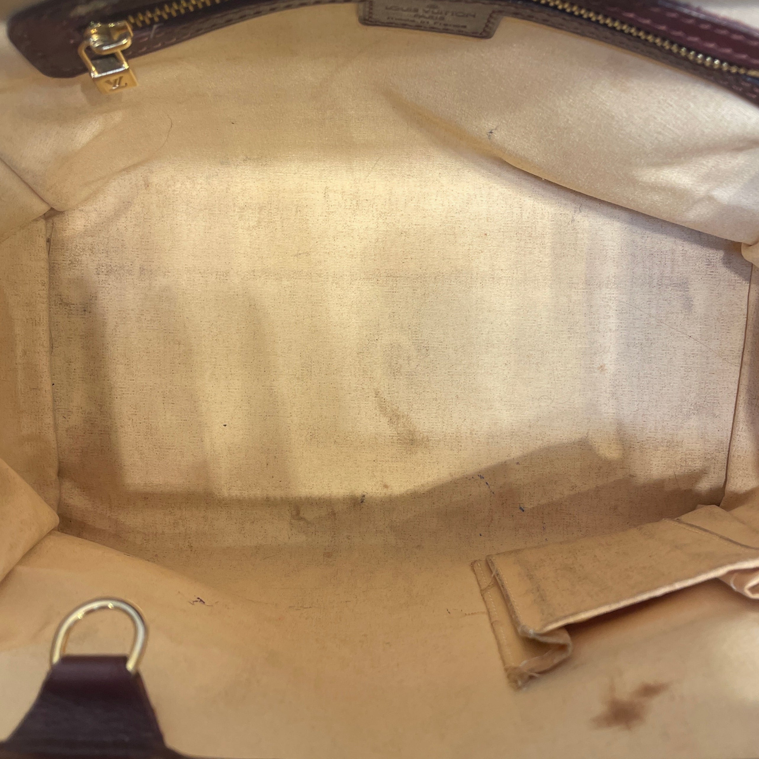 LOUIS VUITTON/Hand Bag/Monogram/Cotton/PNK/Pink and red monogram Handbag view 7