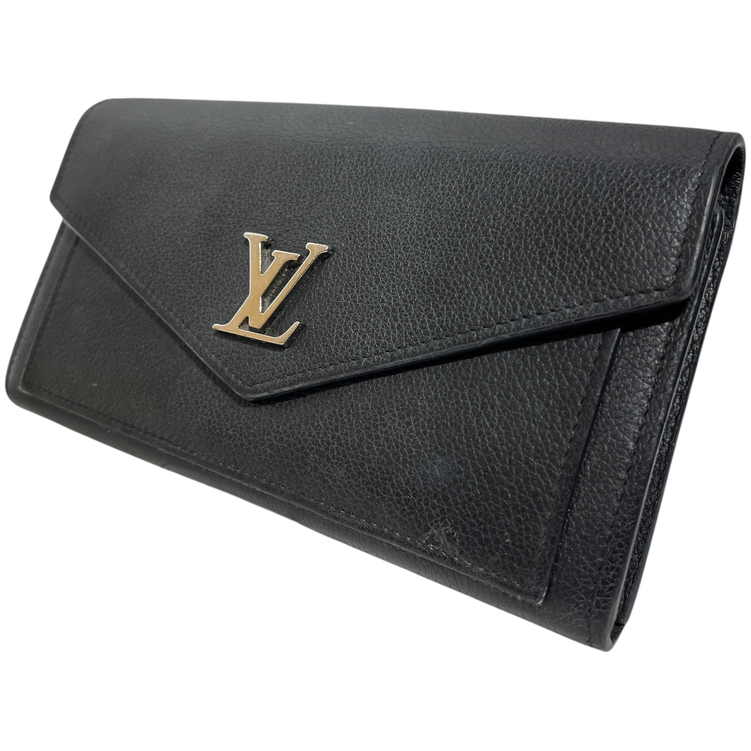 LOUIS VUITTON/Wallet/Leather/NVY/MYLOCKME WALLET view 1