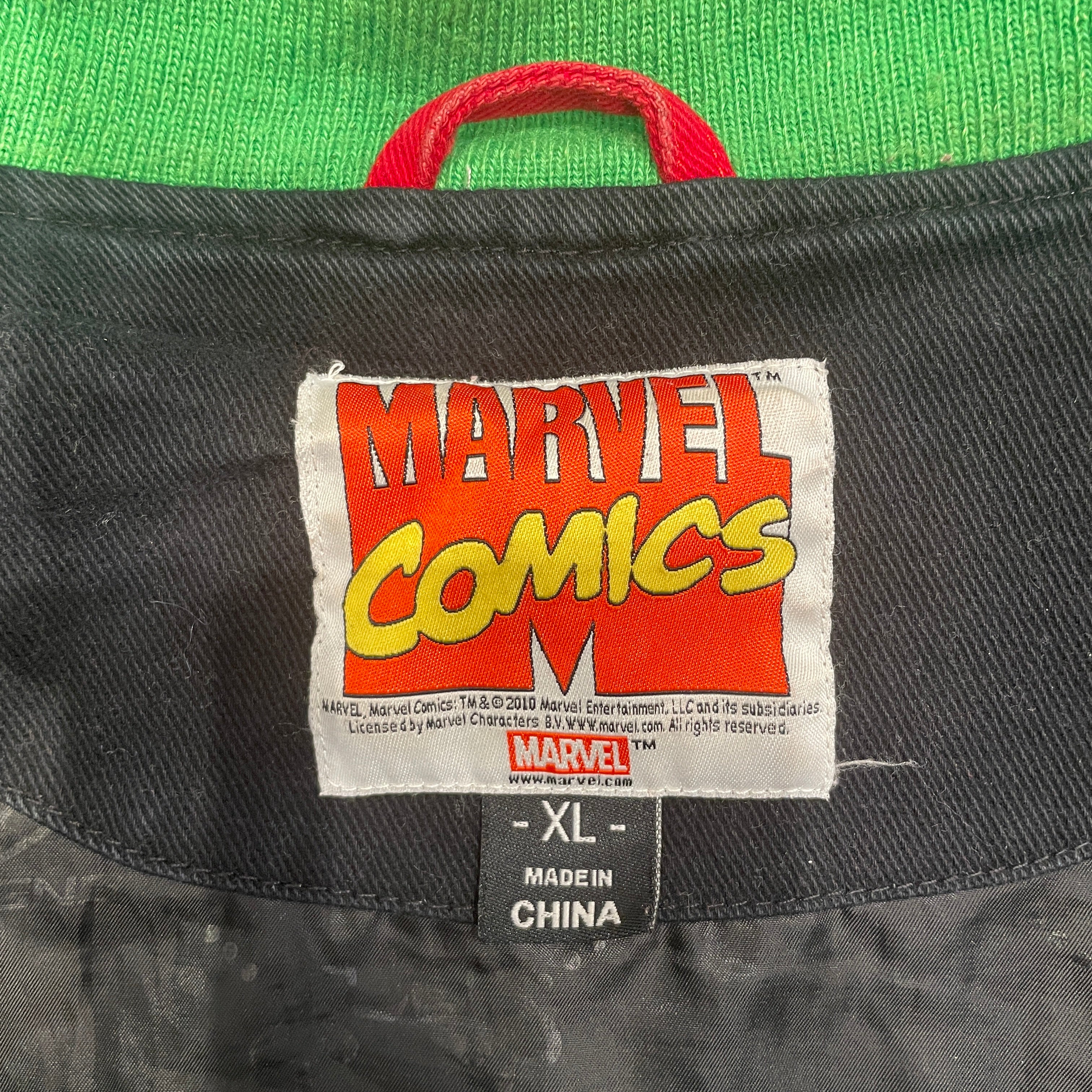 MARVEL/Jacket/XL/Cotton/BLK/All Over Print/HULK view 5