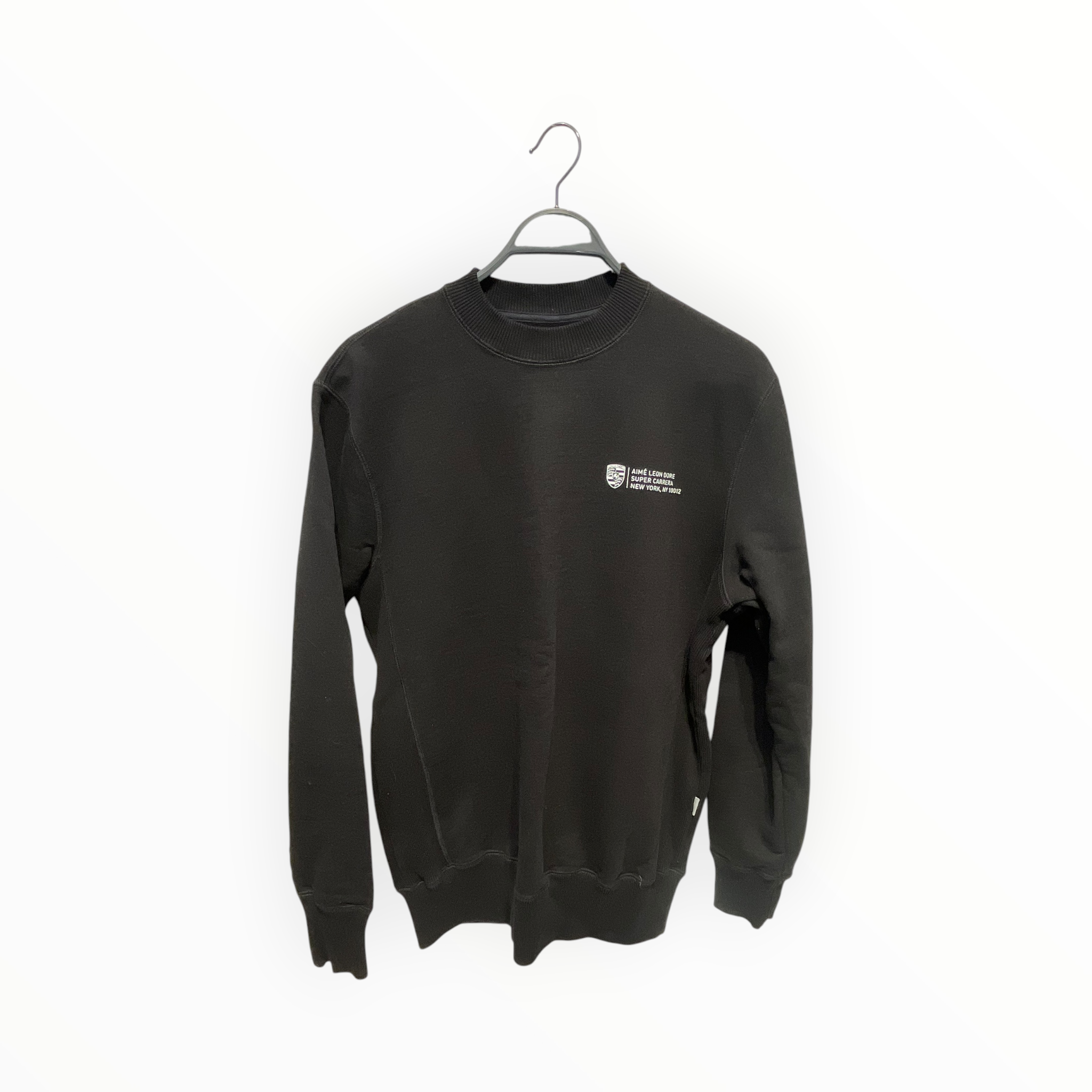AIME LEON DORE/Sweatshirt/M/Cotton/BLK/Porsche view 1