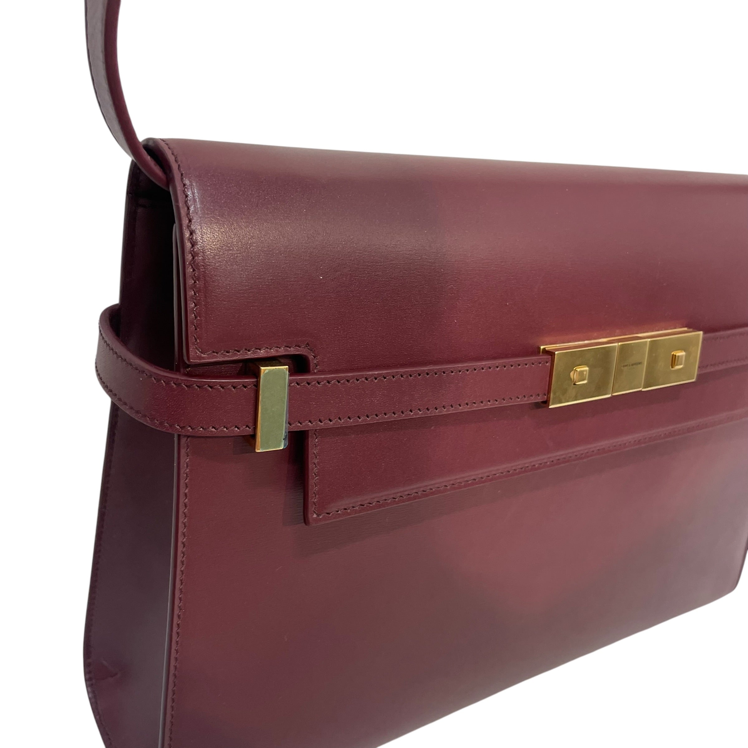SAINT LAURENT/Cross Body Bag/Leather/BRD/MANHATTAN HAND view 6