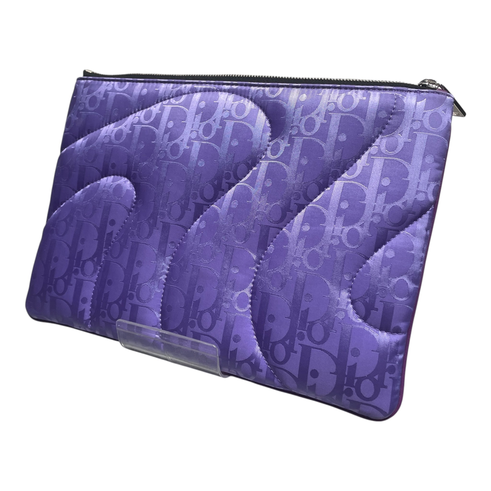 Christian Dior/Clutch Bag/Monogram/Nylon/PPL/ view 2