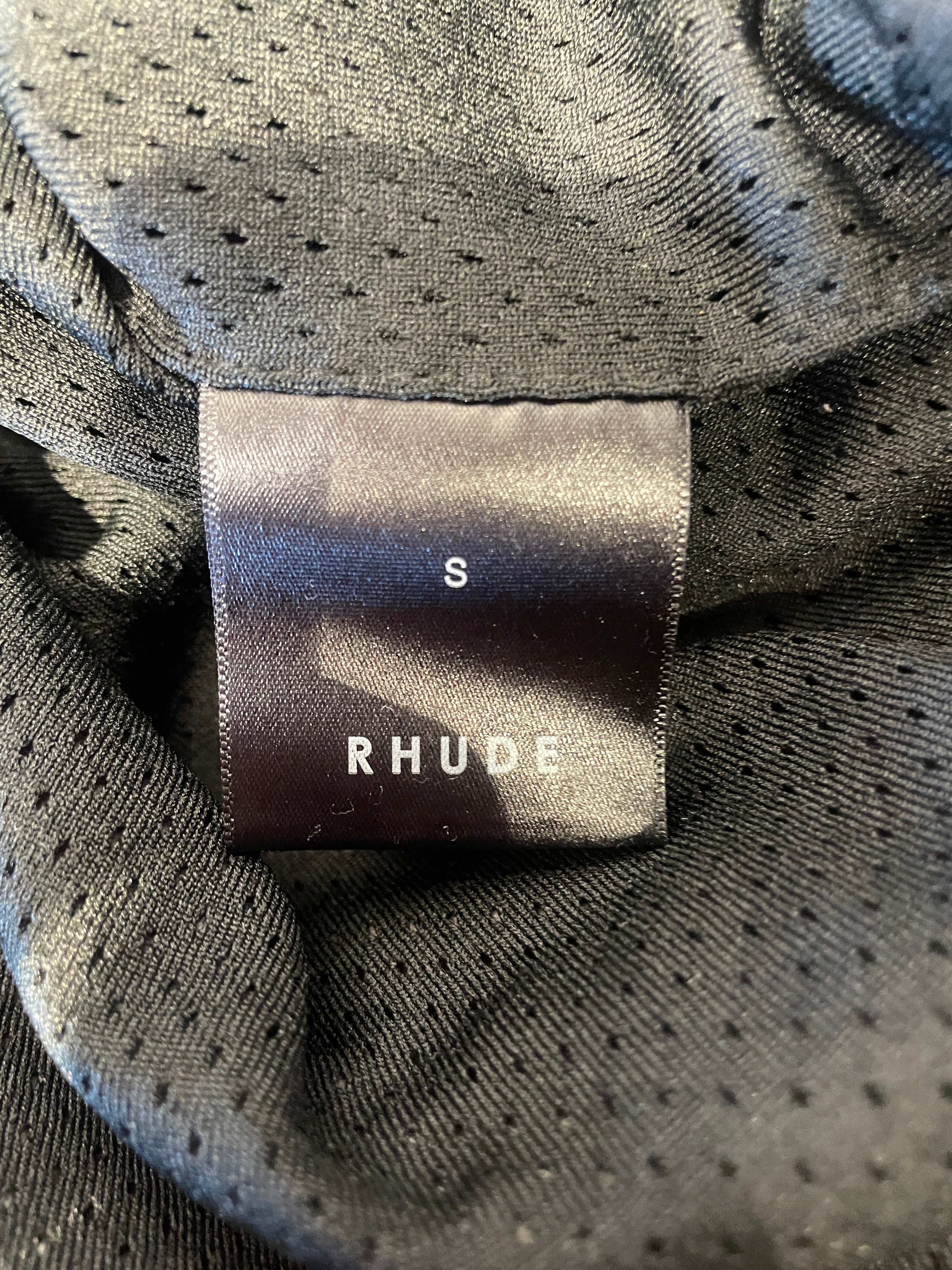 RHUDE/Blouson/S/Polyester/GRY/Plaid/ view 4