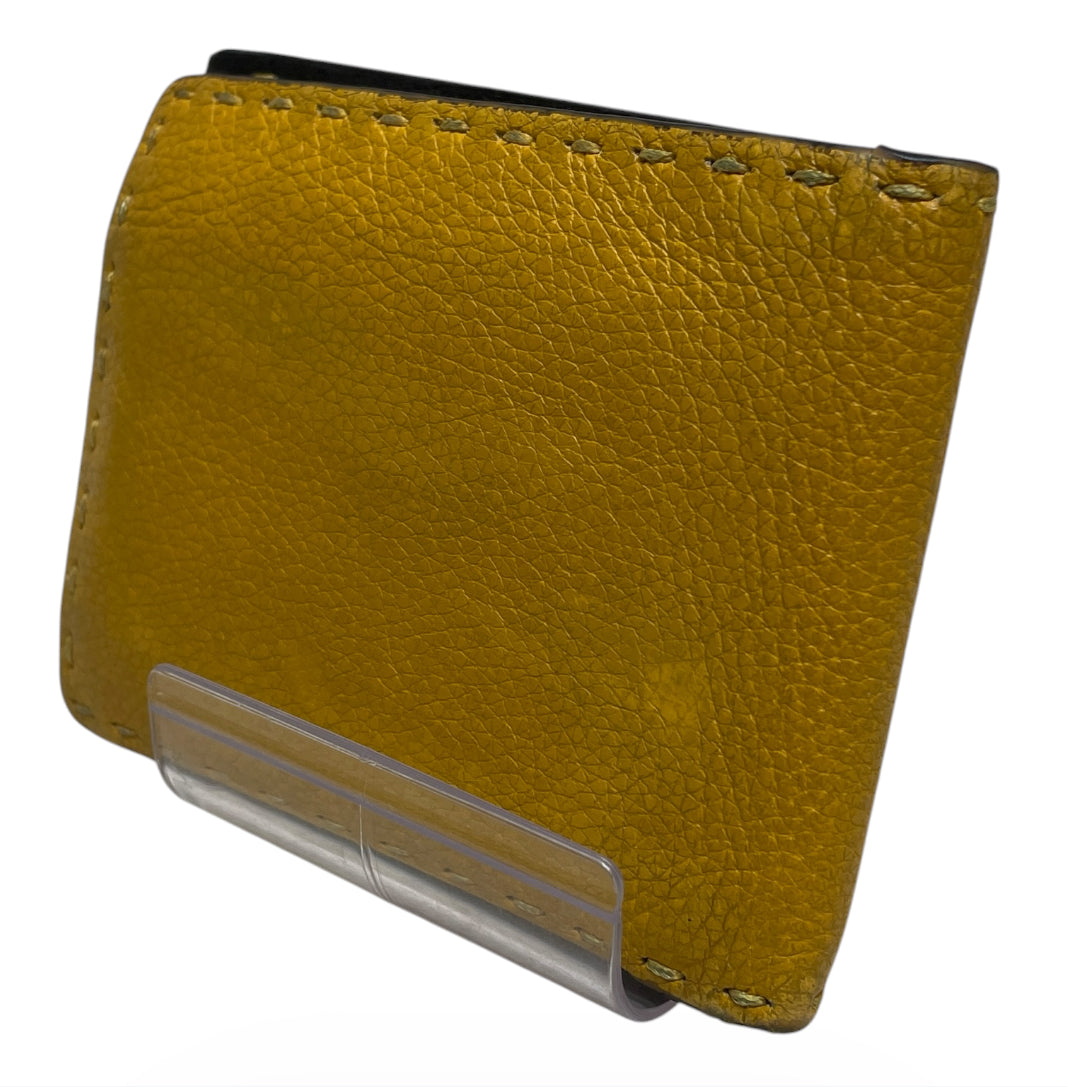 FENDI/Bifold Wallet/Leather/YEL/M's/SELLERIA view 2