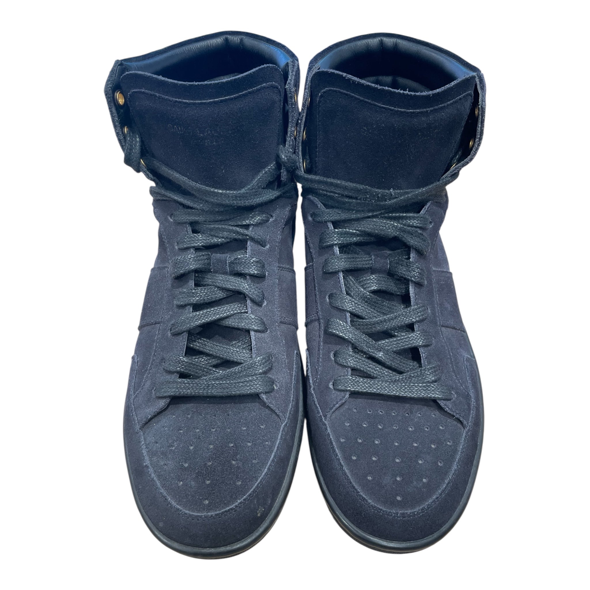 SAINT LAURENT/Hi-Sneakers/EU 41/Suede/BLK/ view 5