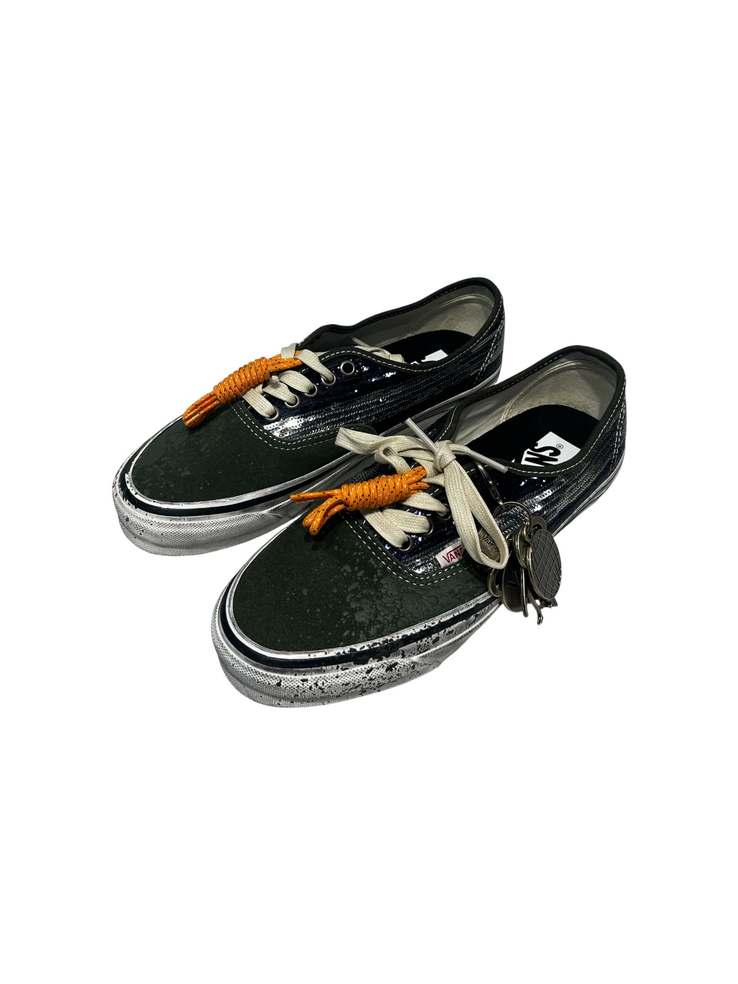 VANS/Low-Sneakers/US 7.5/Cotton/GRN/La Habanna sequin view 2