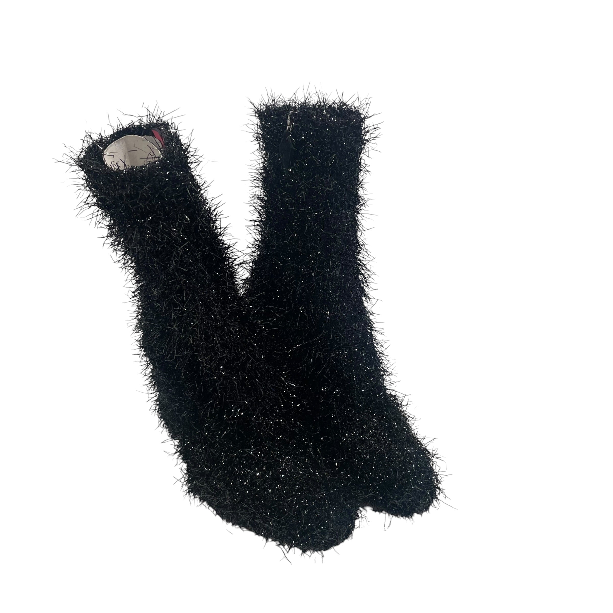 OSCAR TIYE/Ankle Boots/US 7/BLK/FAUX FUR view 1