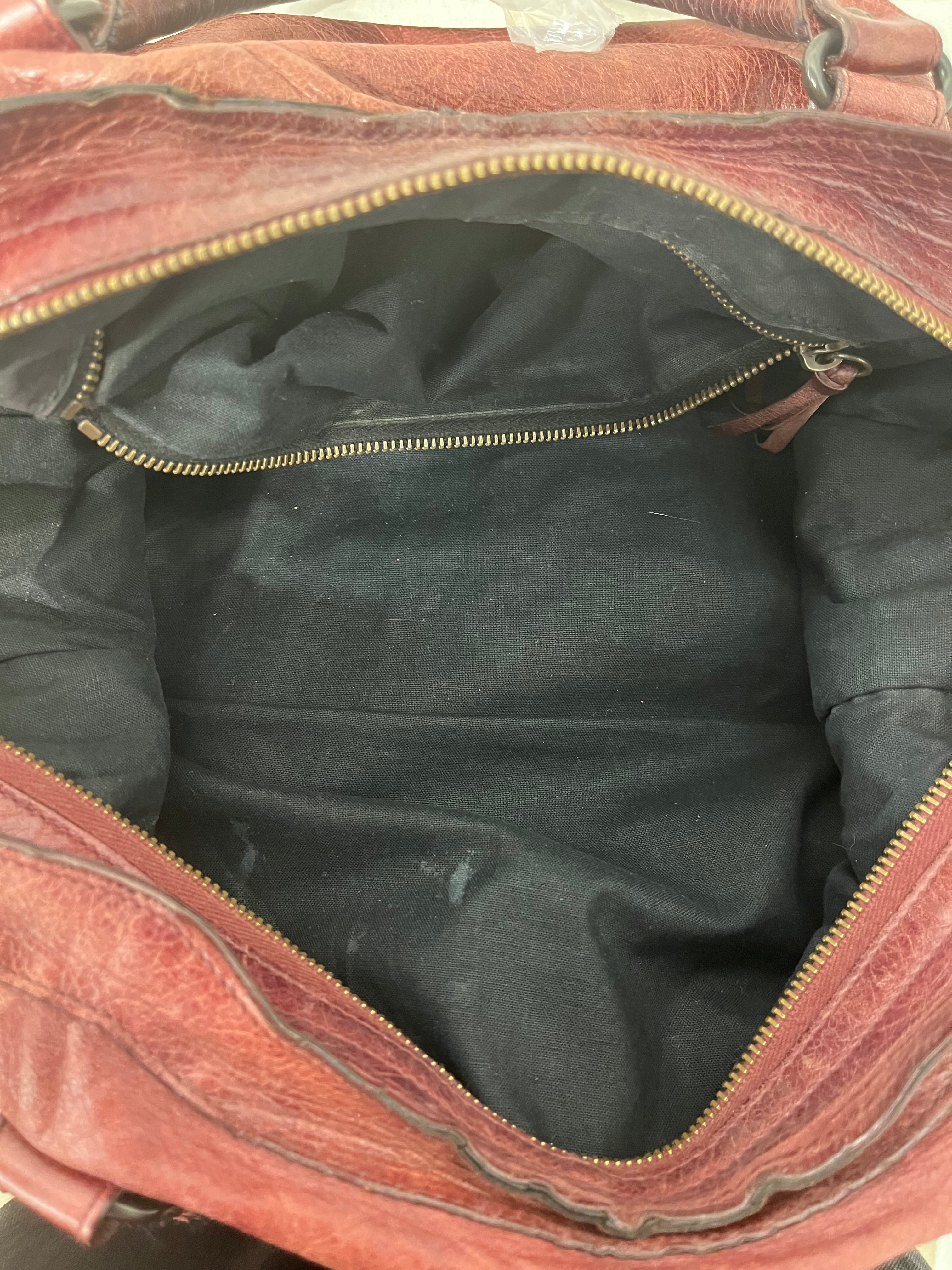 BALENCIAGA/Bag/Leather/BRD/city bag brass hardware 115748 view 8