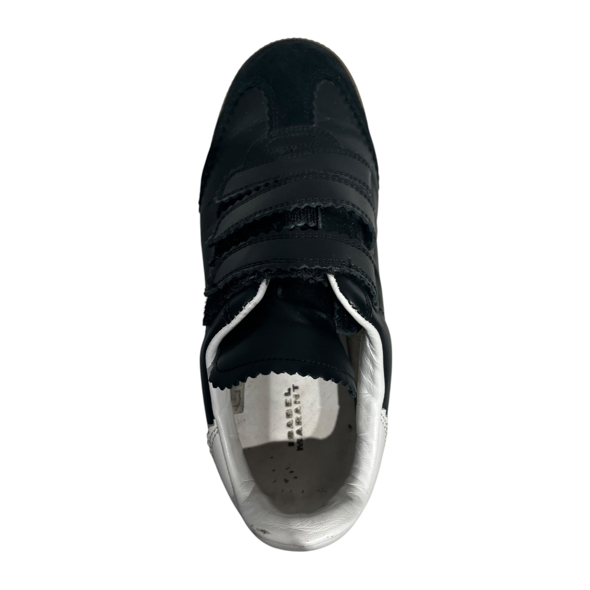 ISABEL MARANT/Low-Sneakers/EU 40/Leather/BLK/Beth Starp Sneaker view 4