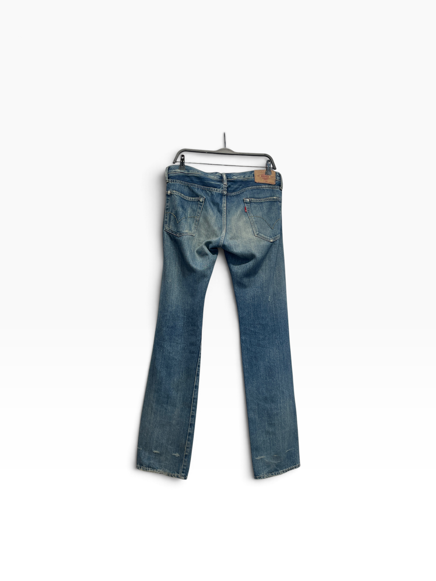 HYSTERIC GLAMOUR/Skinny Pants/32/Denim/IDG/studded pocket view 2