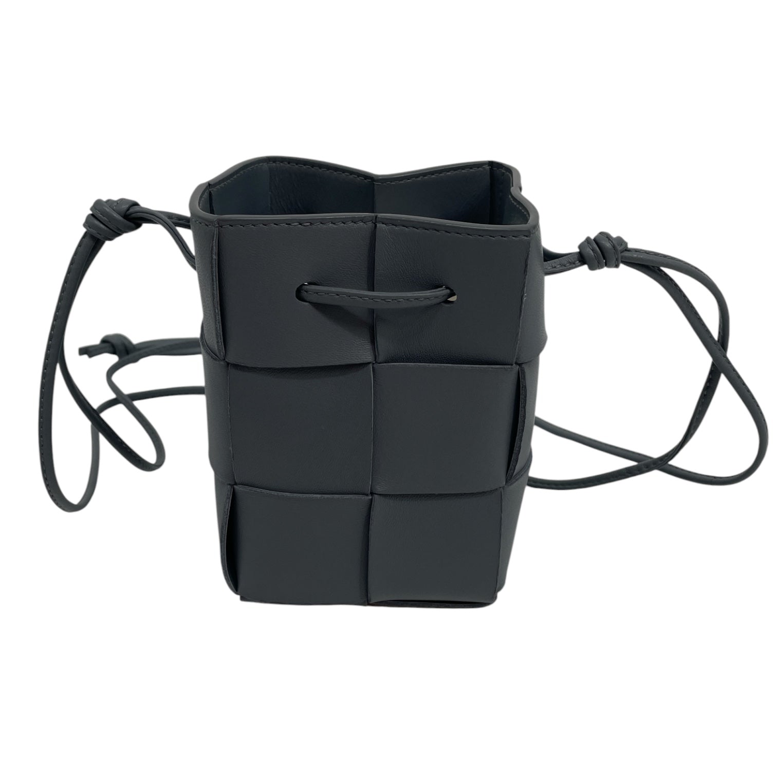 BOTTEGA VENETA/Bag/Leather/GRY/BUCKET BAG/CROSSBODY view 1