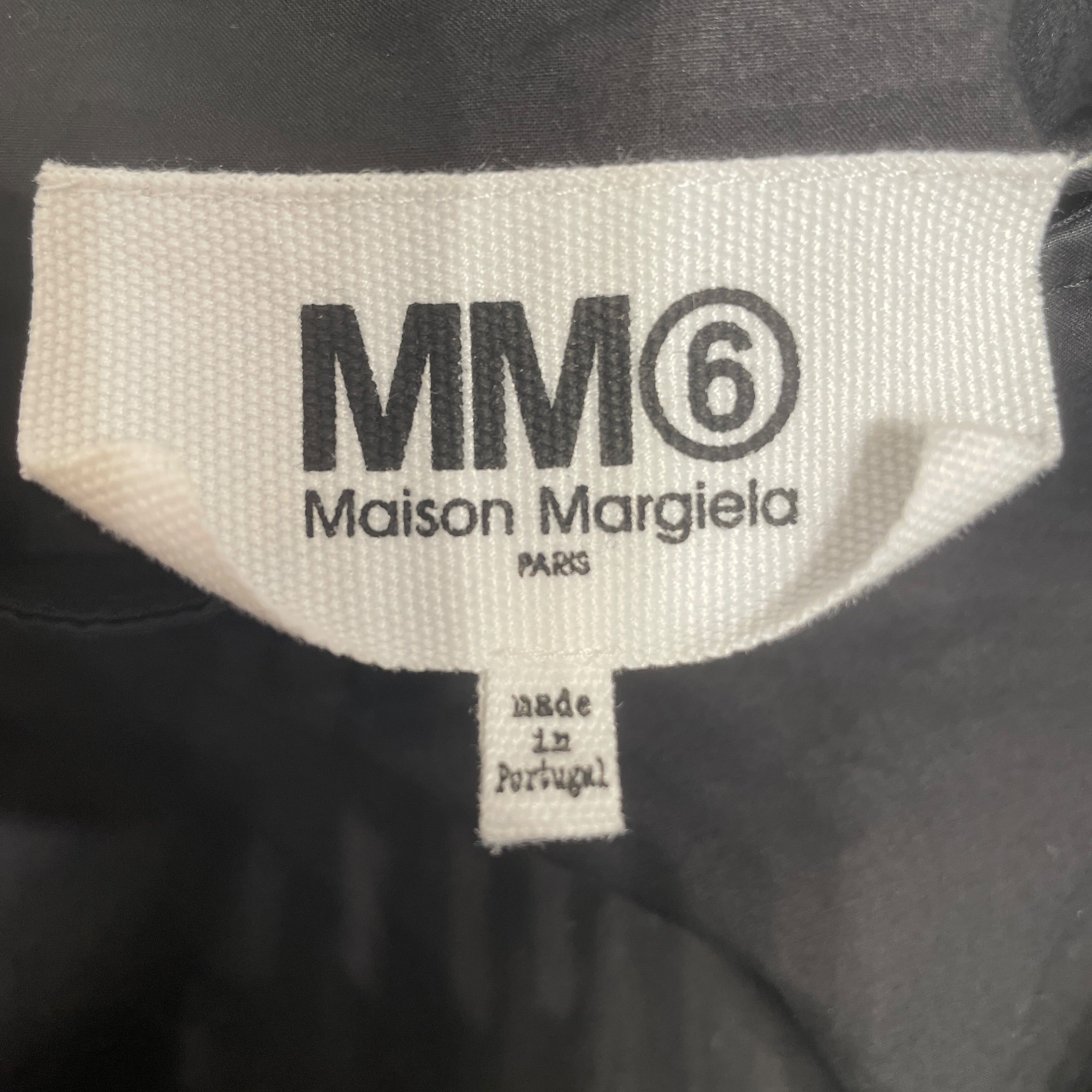 MM6/SL Dress/44/Cotton/BLK/ruffle dress view 3