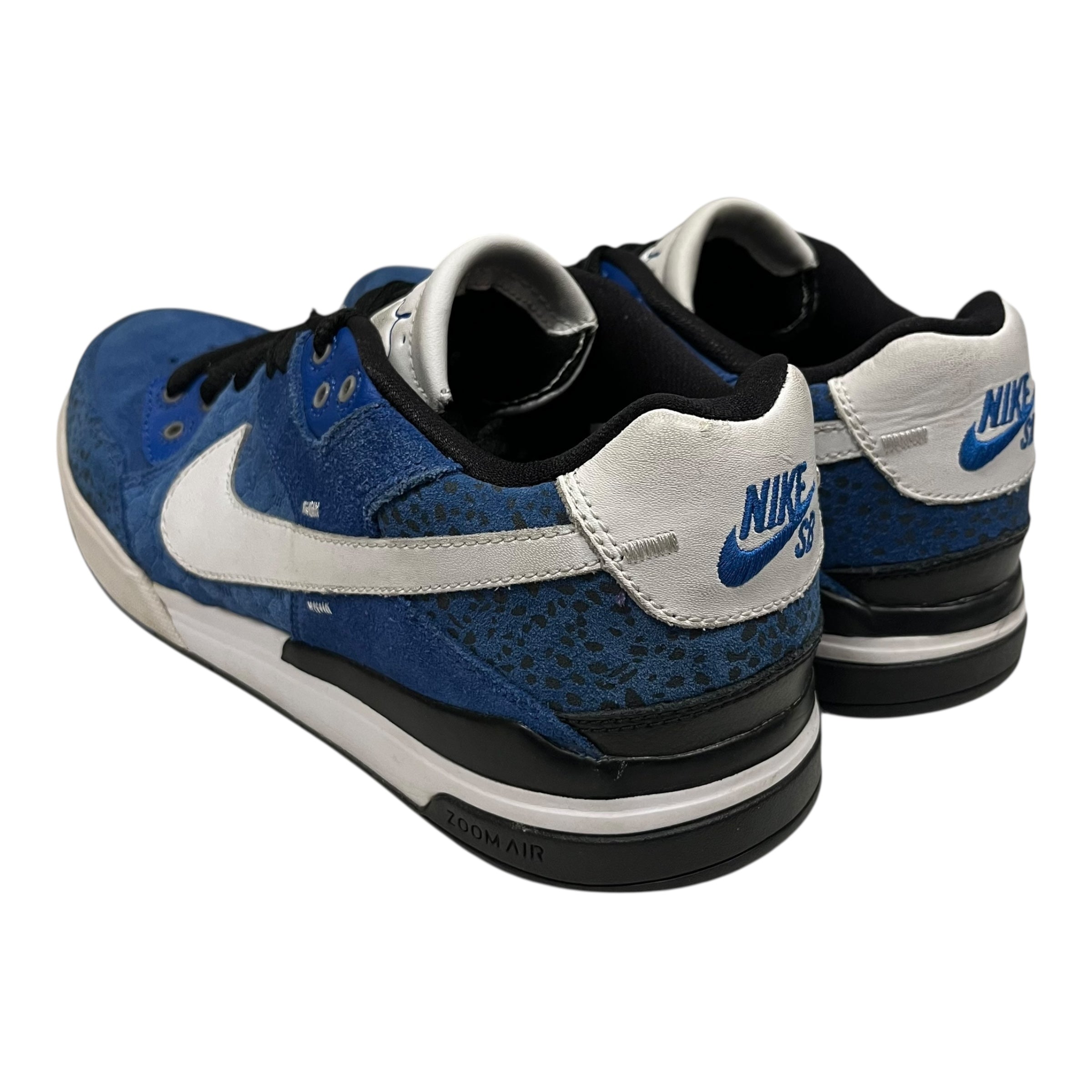 NIKE SB/Low-Sneakers/US 8/Suede/BLU/Zoom Paul Rodriguez 3 Blue view 2