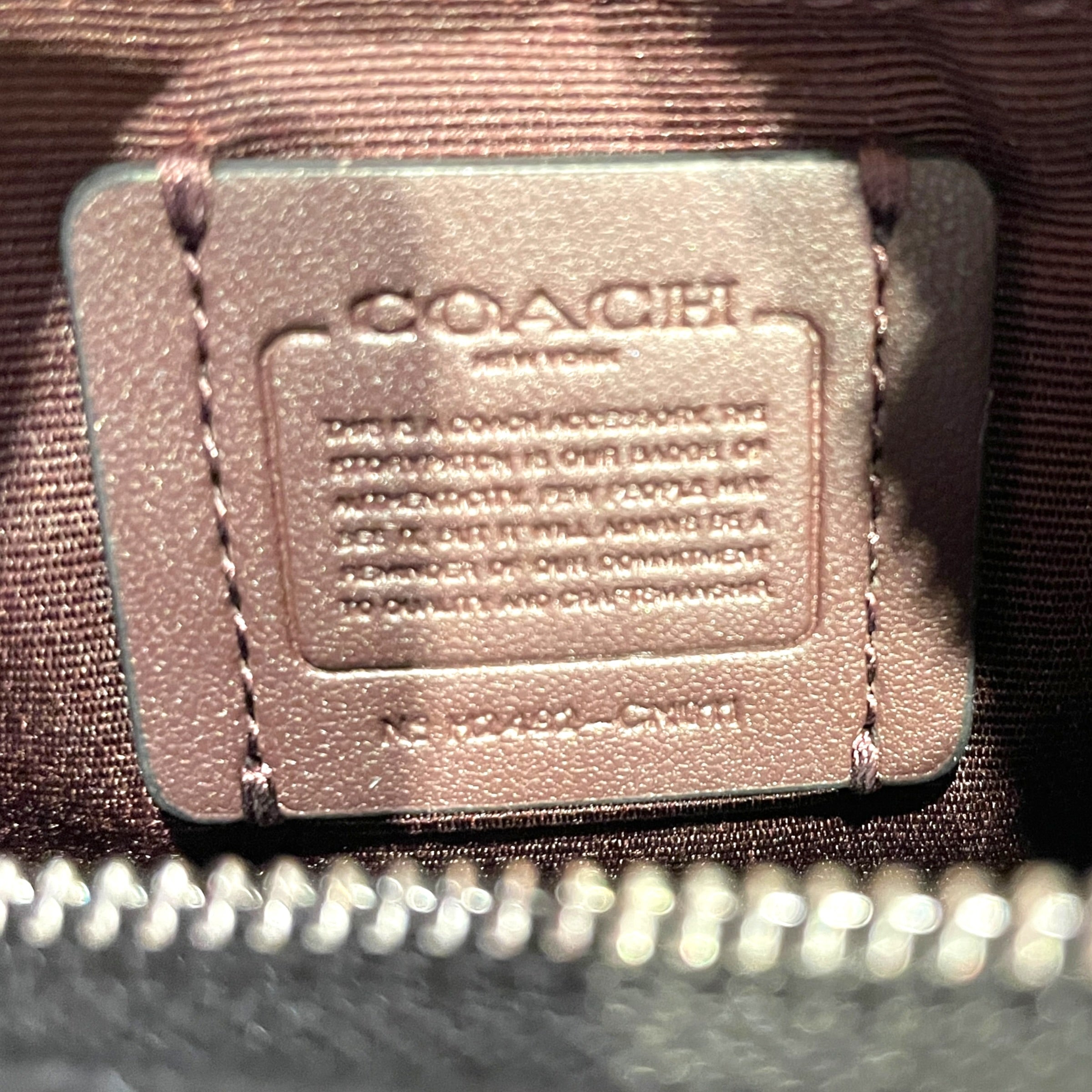 COACH/Hand Bag/Leather/BLK/mini payton view 4