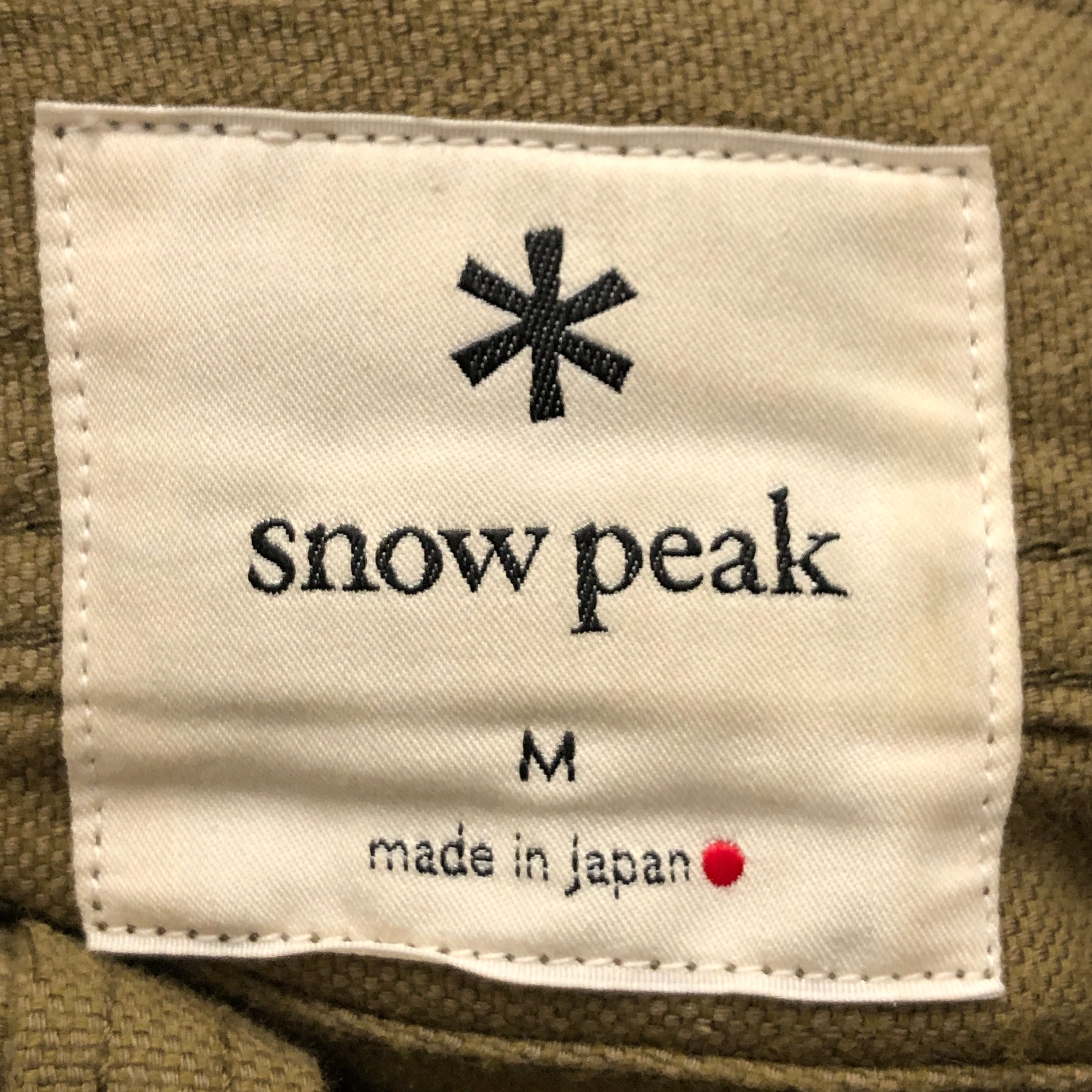 snow peak/Pants/M/Cotton/GRN/ view 3
